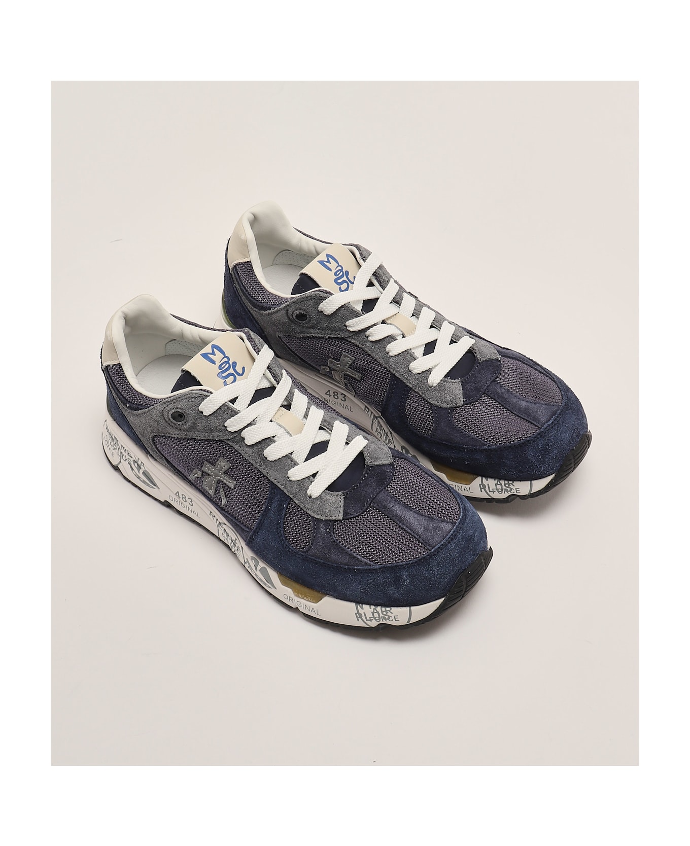 Premiata Sneakers Sneaker - BLU-GREY