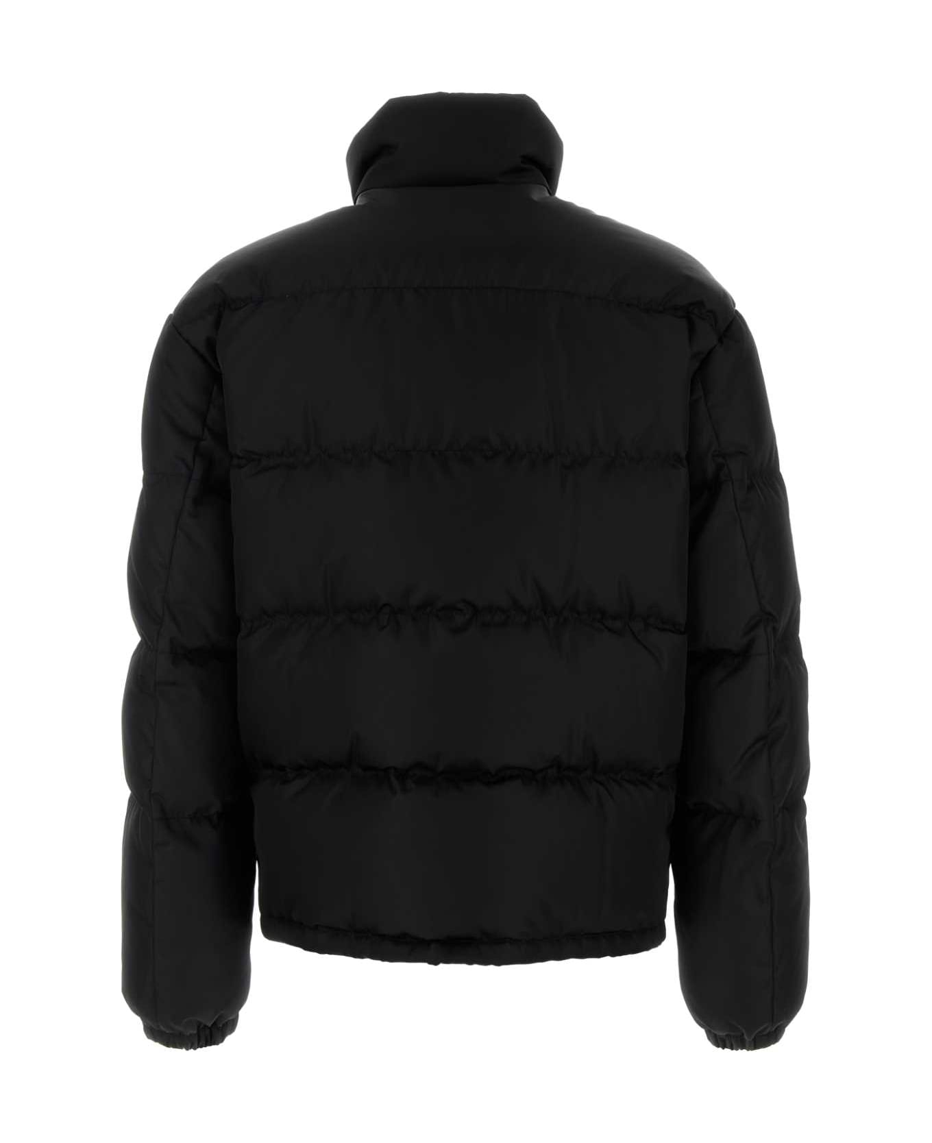 Prada Black Re-nylon Down Jacket - NERO