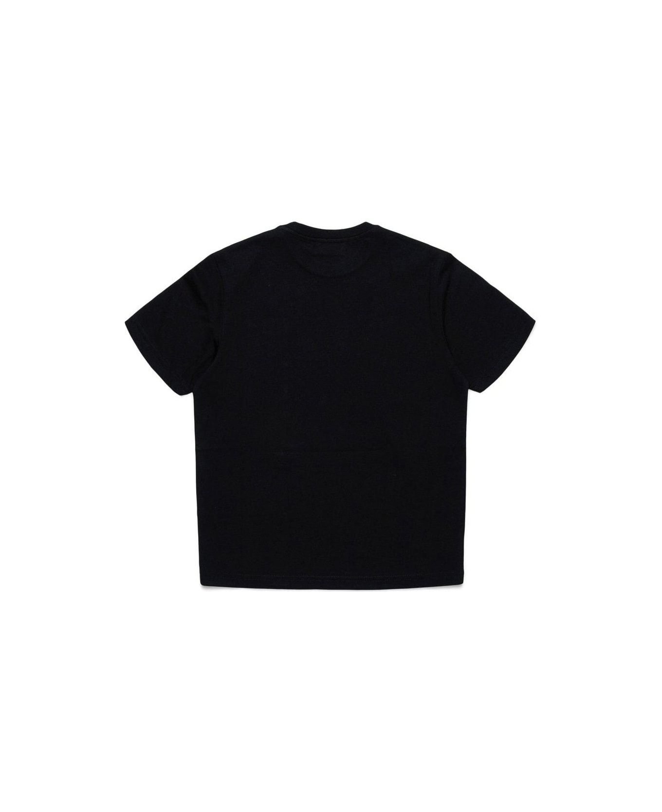 Dsquared2 Rhinestone-logo Crewneck T-shirt - Black