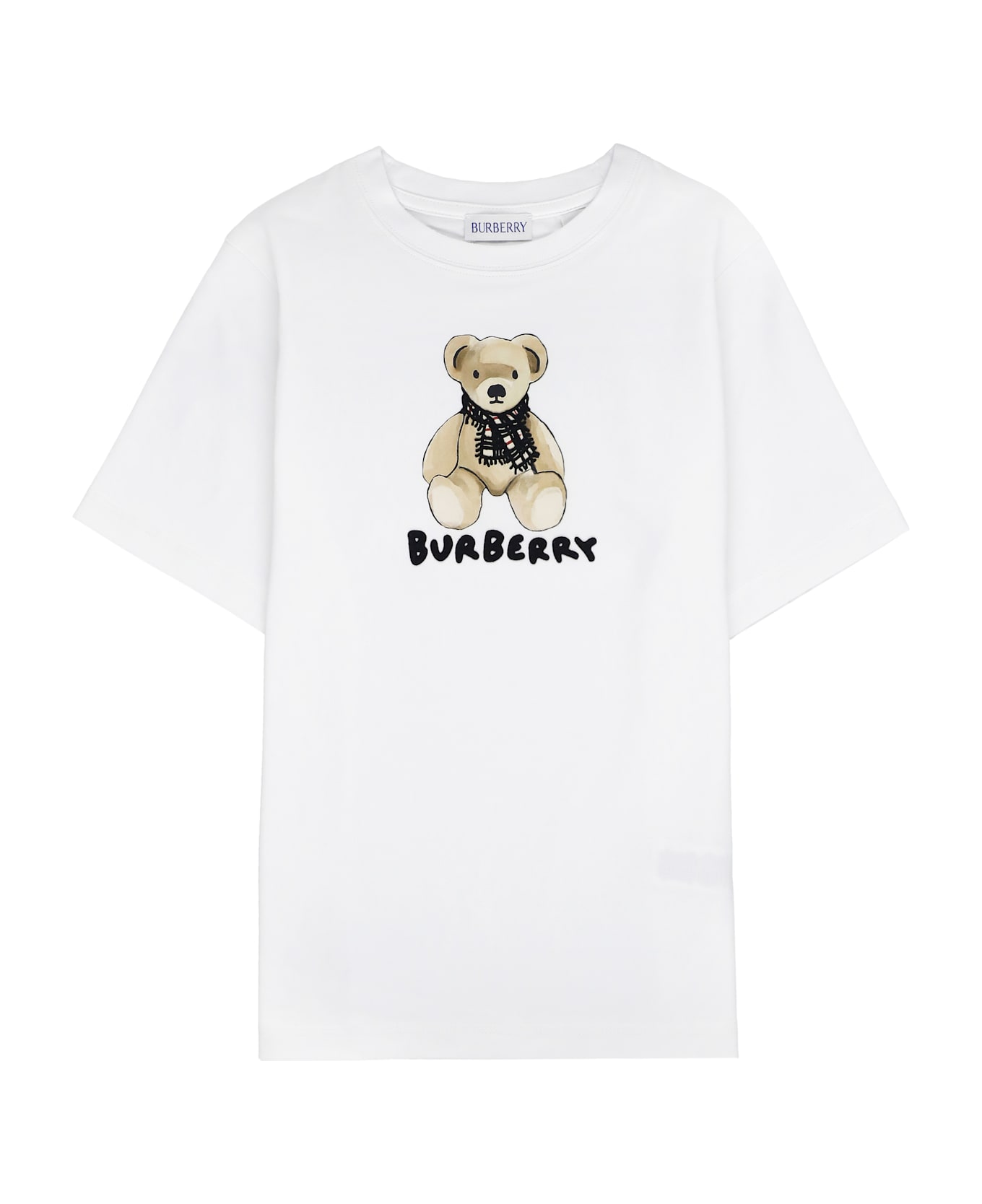 Burberry T-shirt With Print - White