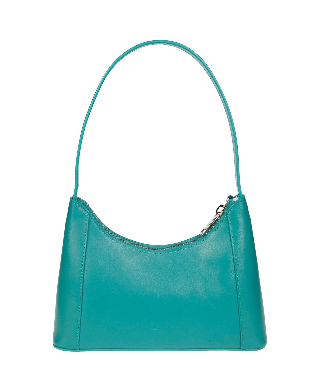 Furla Diamante Logo Plaque Mini Shoulder Bag - Verde