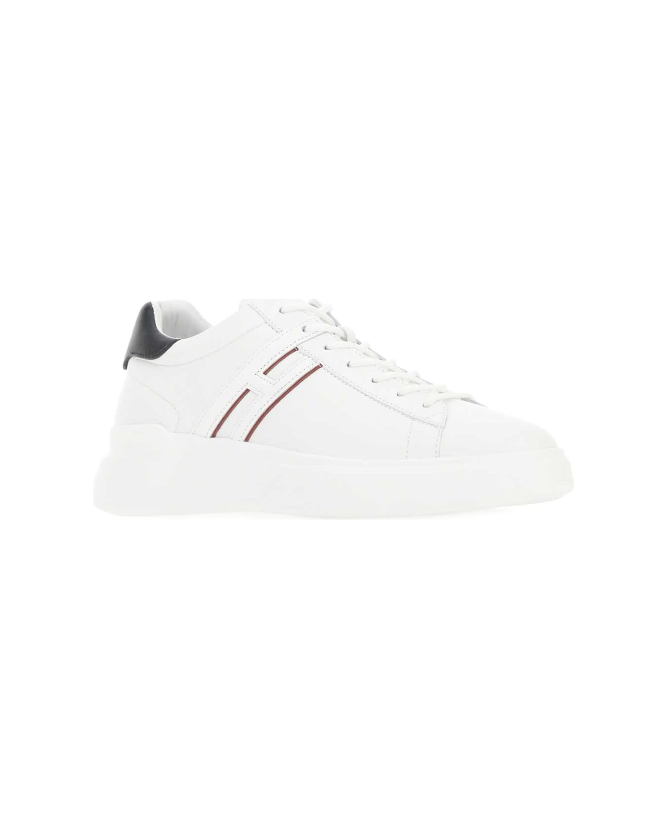 Hogan White Leather H580 Sneakers - 14ZZ