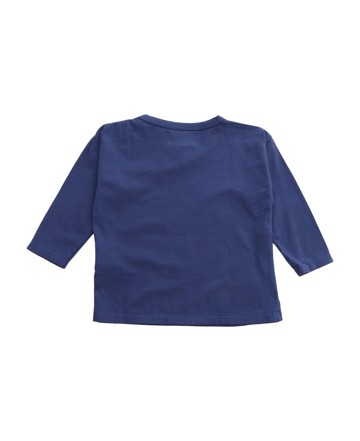 Bobo Choses Blue Sweater With Print - BLUE