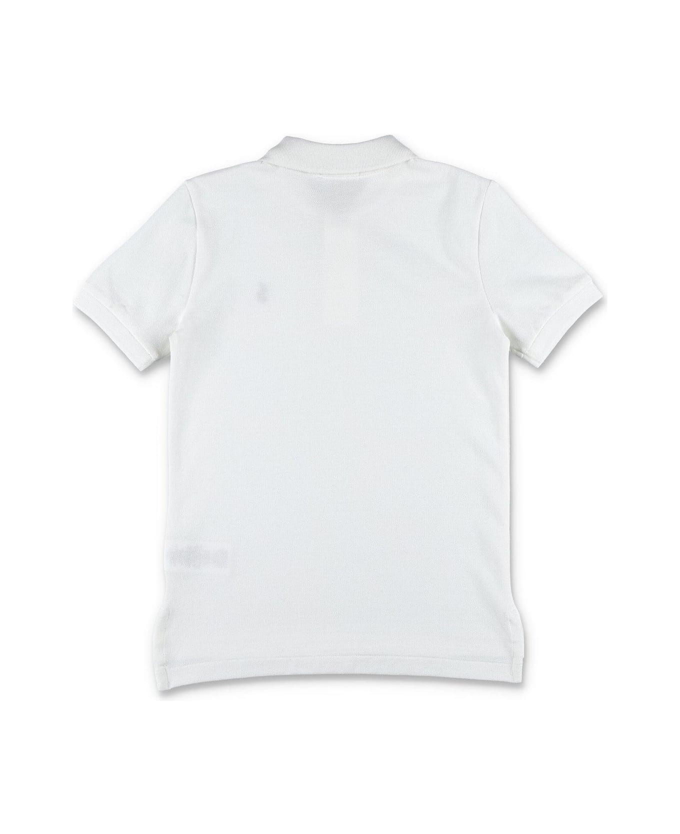 Ralph Lauren Logo Detailed Short-sleeved Polo Shirt - Bianco