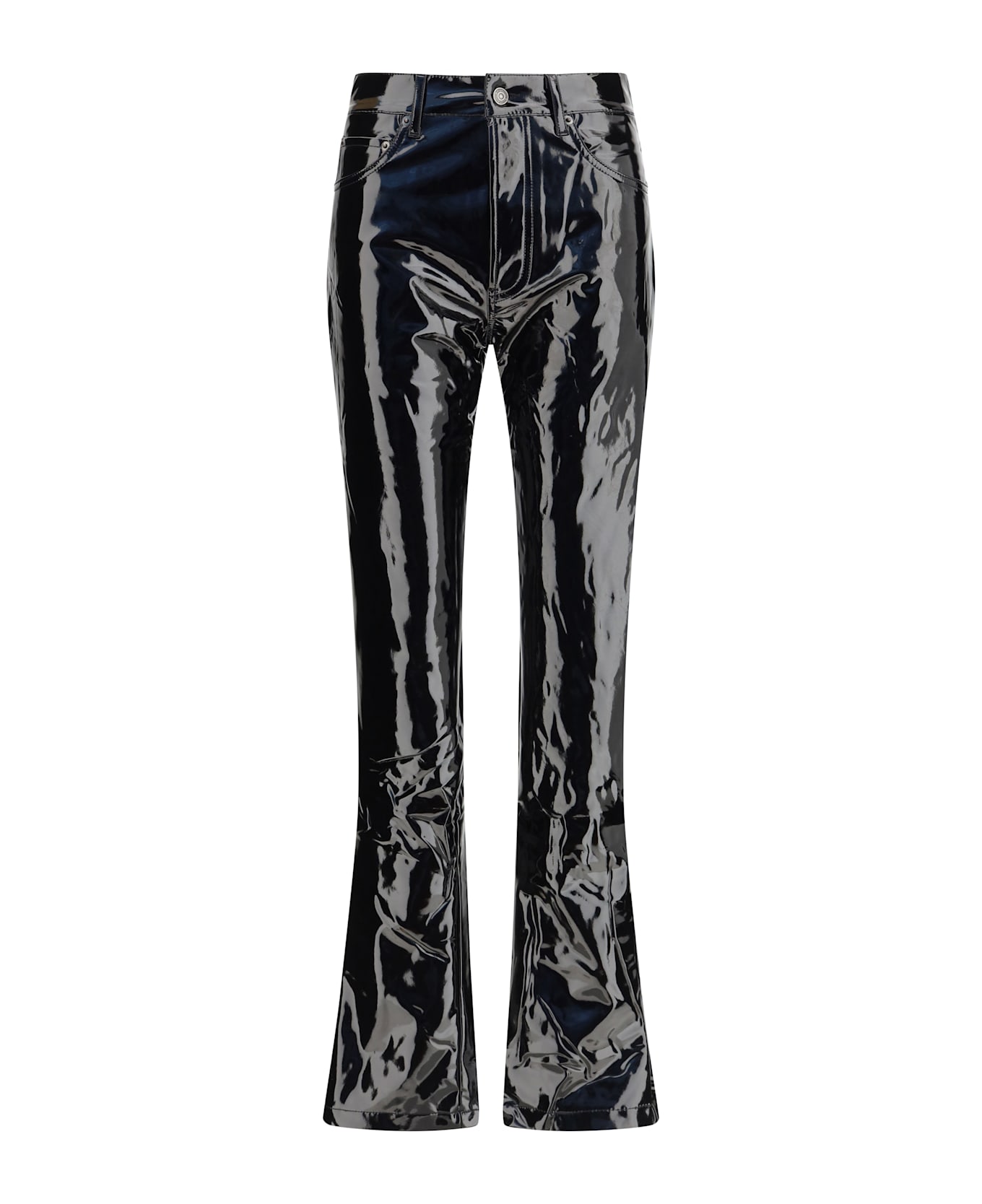 Fiorucci Straight Fit Vinyl Trousers