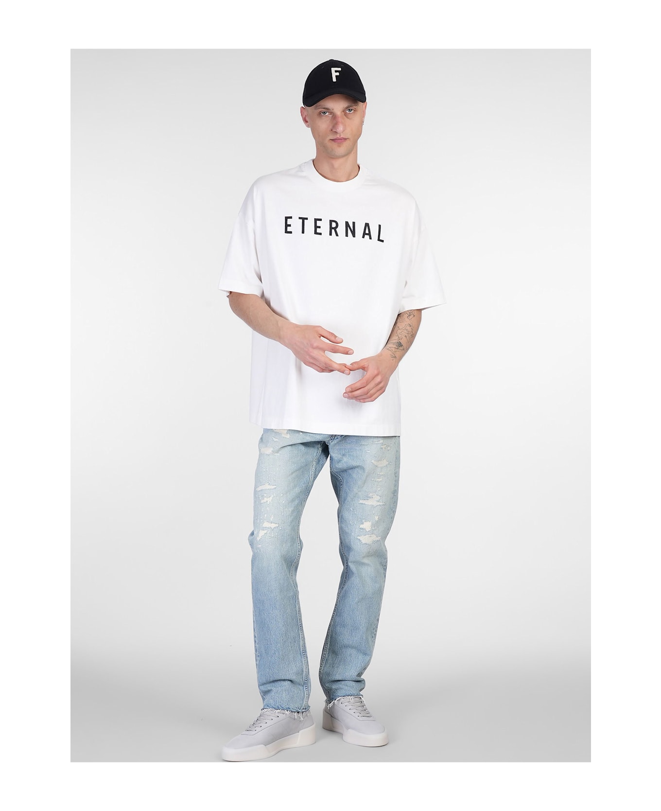 Fear of God Jeans In Blue Cotton - blue