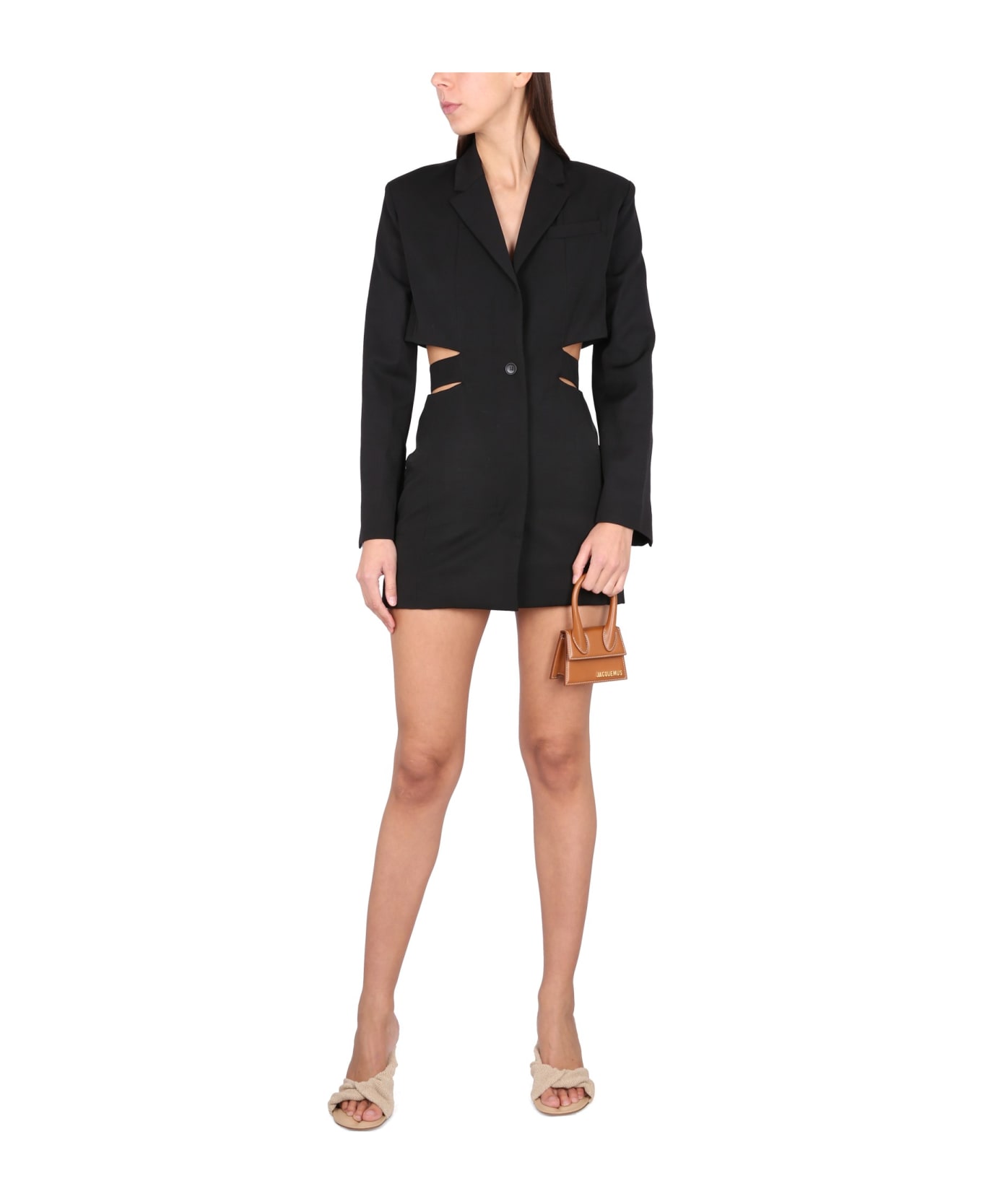 Jacquemus La Robe Bari Blazer Mini Dress - Black コート