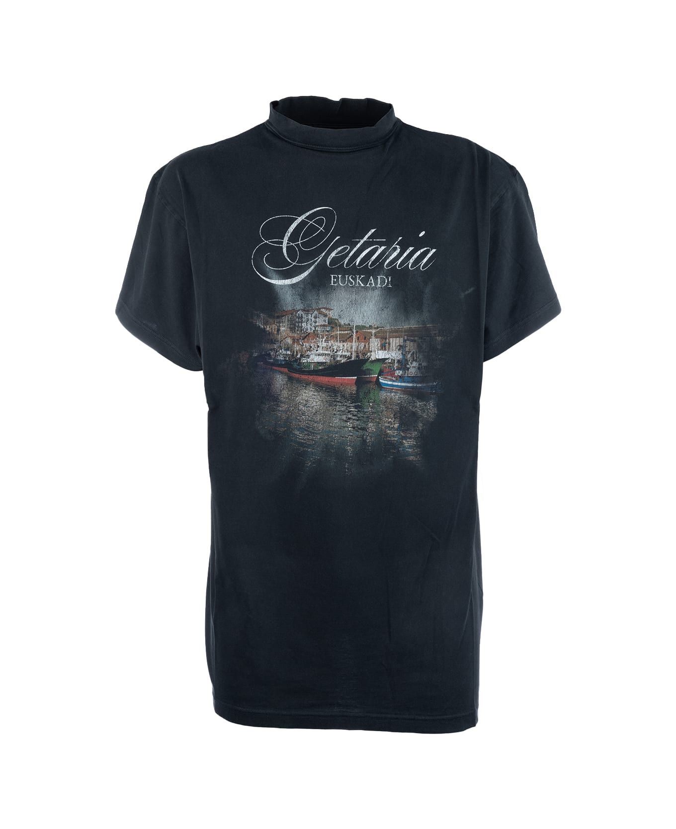 Balenciaga T-shirt - FADED WASHED BLACK