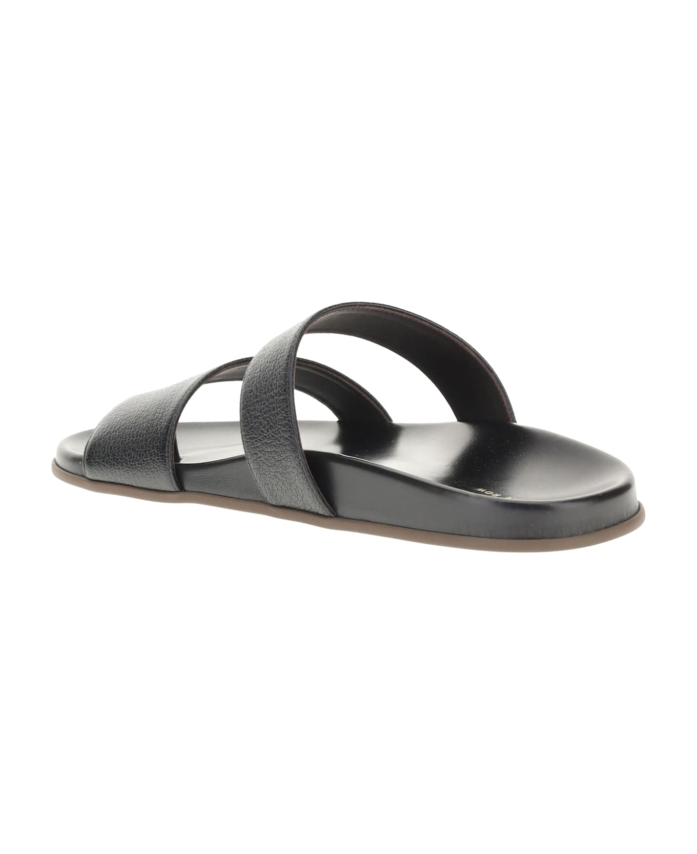 The Row Hugh Sandals - BLK BLACK