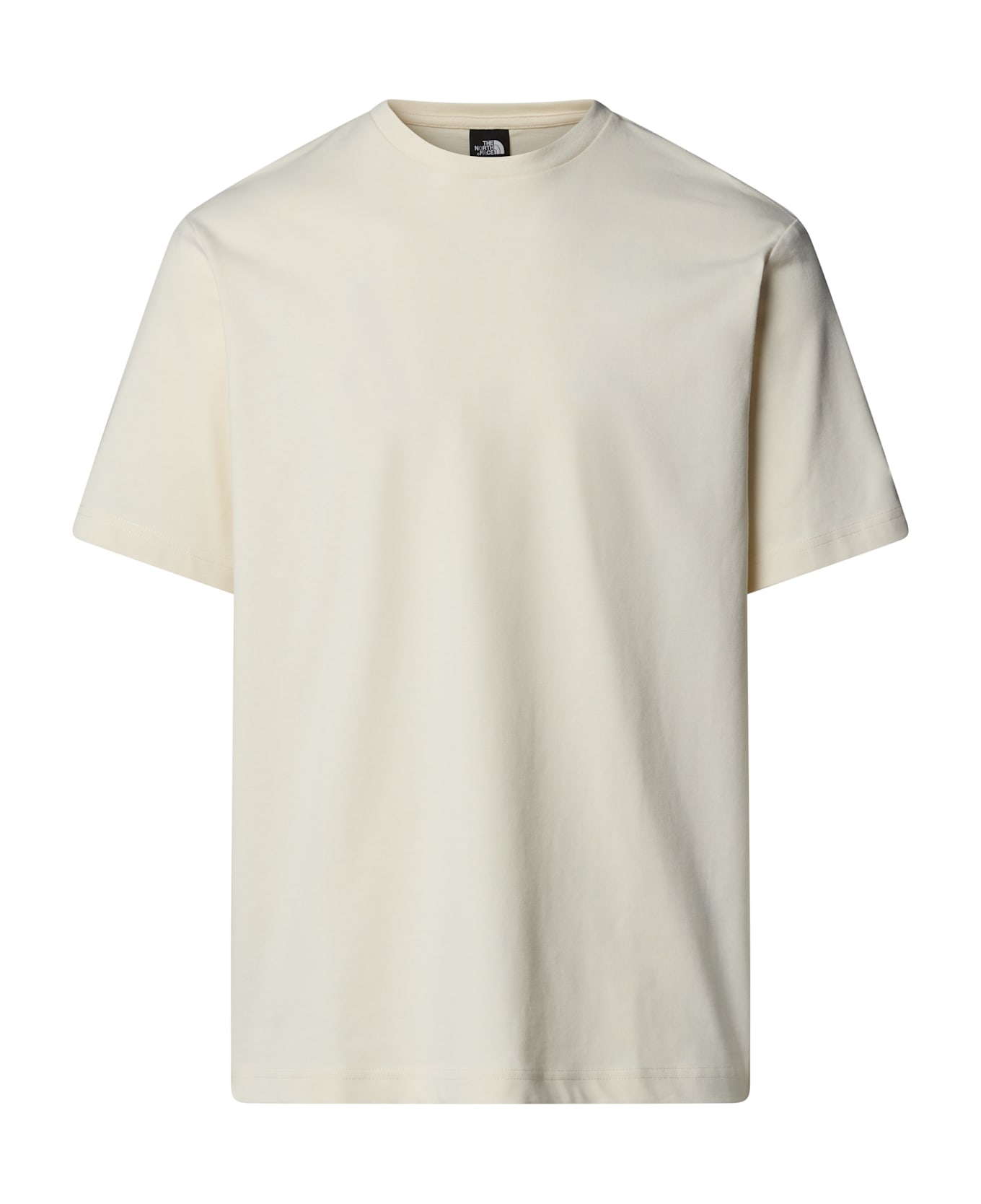 The North Face Ss Logo Rmst Relaxed Tee - WHITE DUNE