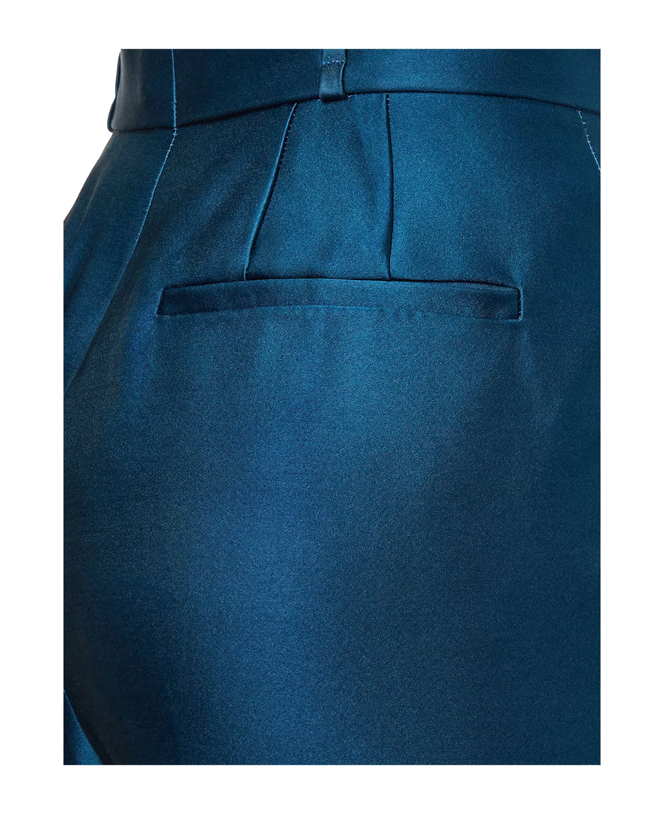 Fendi Duchesse Silk Trousers - Ottanio ボトムス