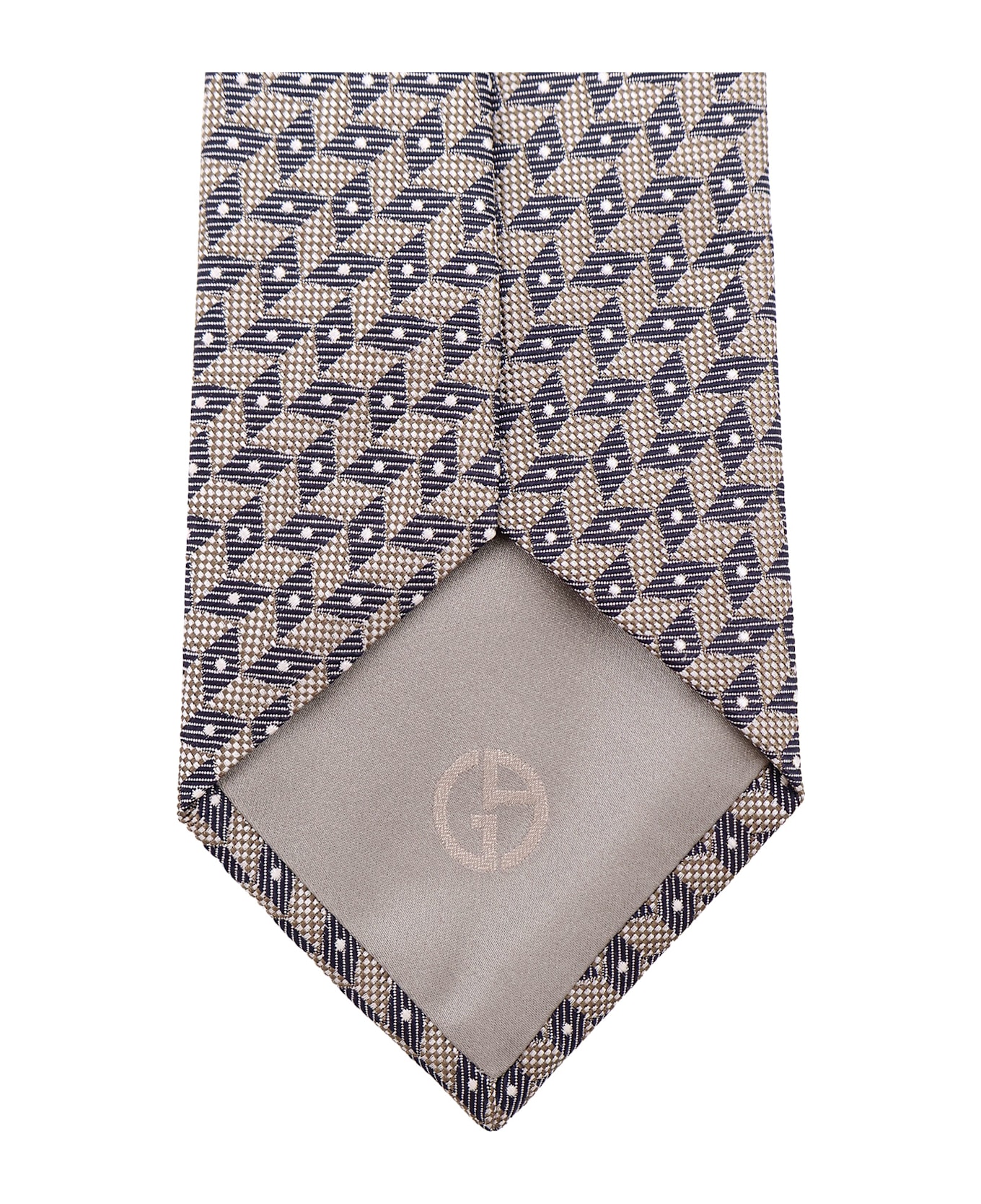 Giorgio Armani Silk Tie - Beige