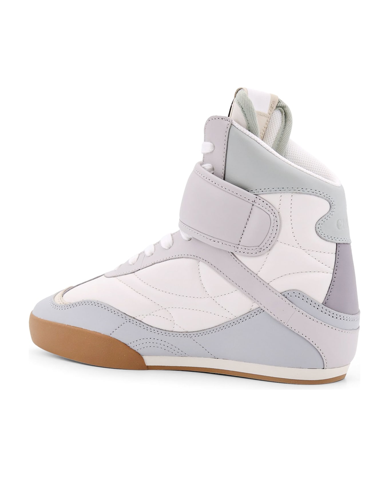 Chloé Kick High Top Sneakers - White