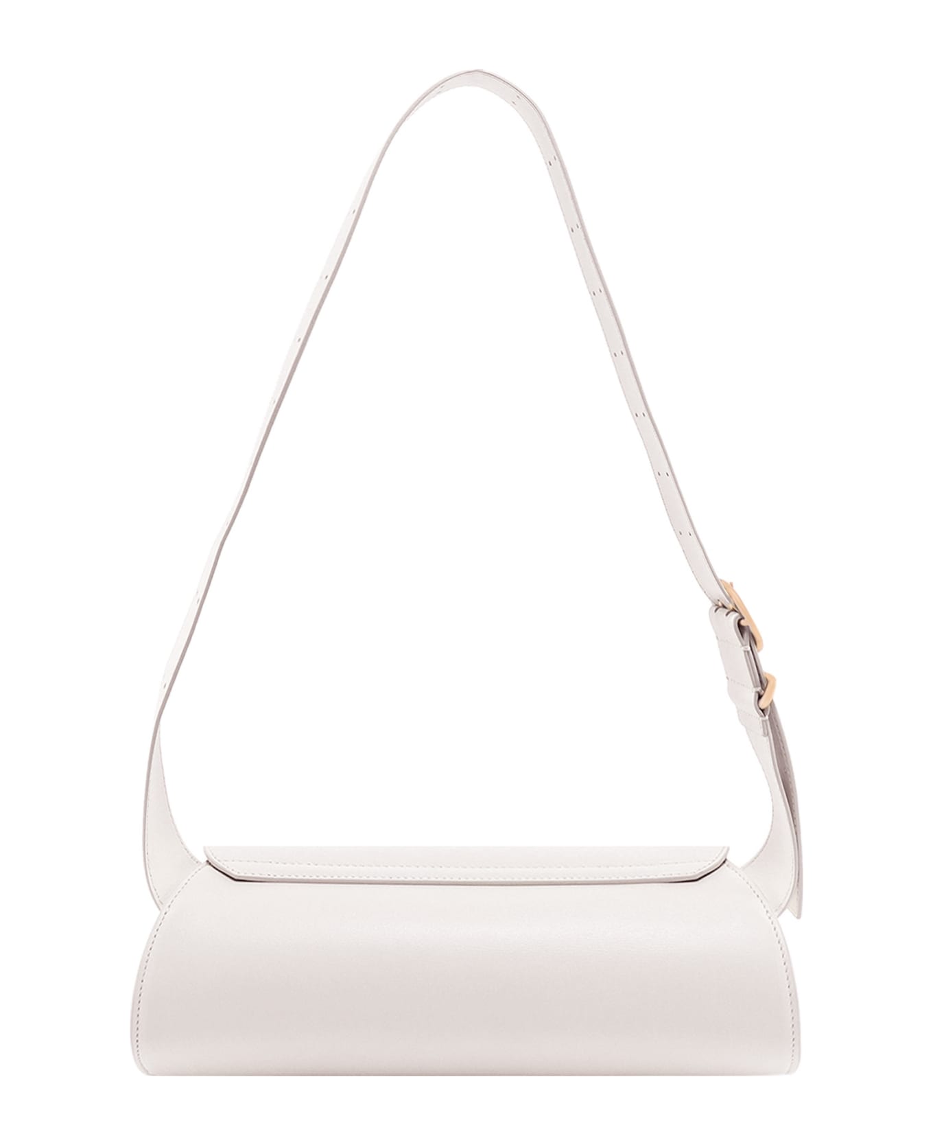 Jil Sander Cannolo Bga In White Leather - White