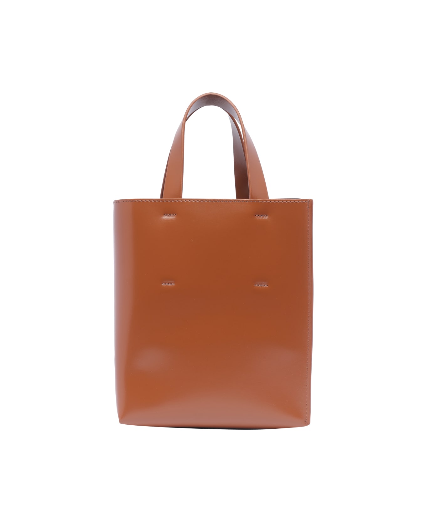 Marni Museo Bag Leather Mini - Brown