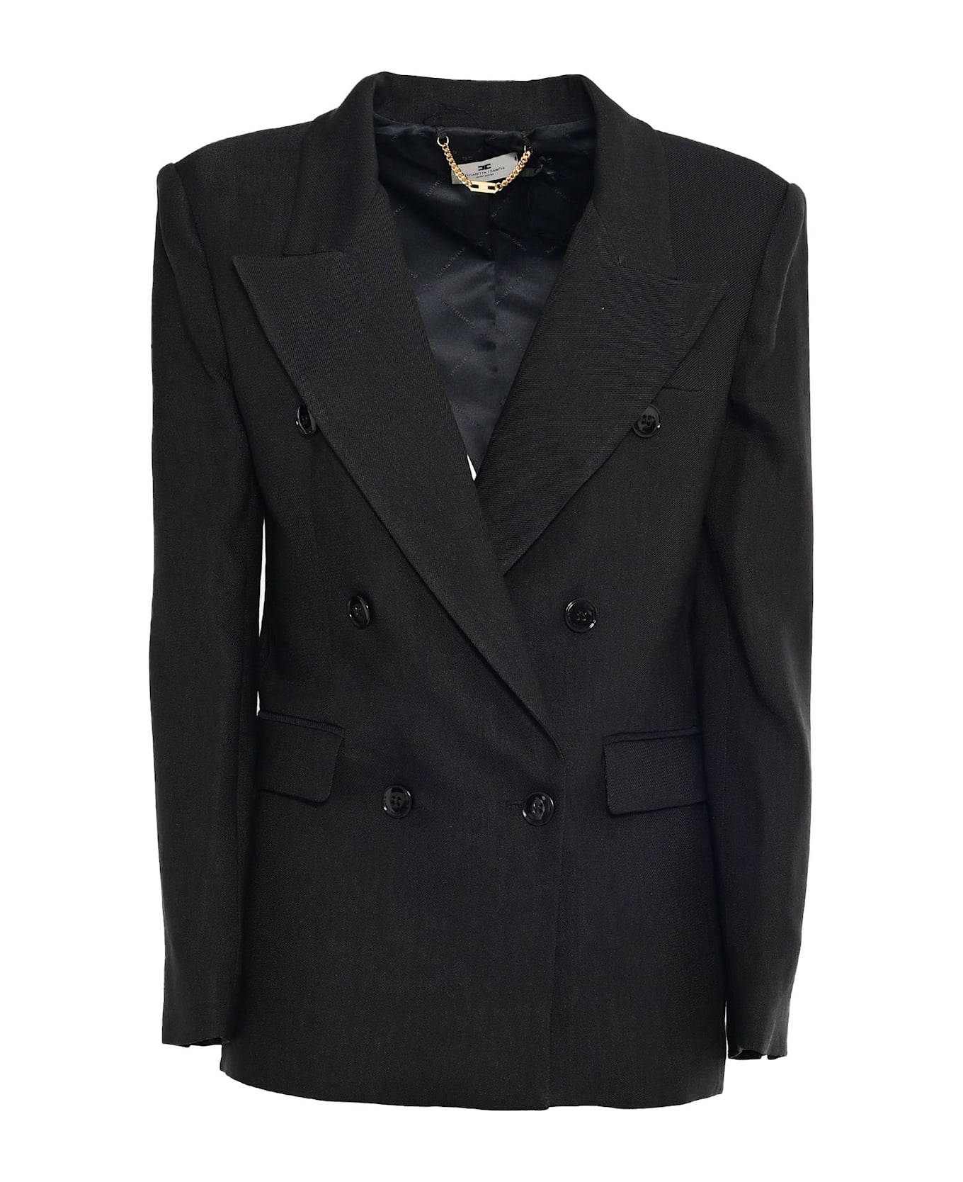 Elisabetta Franchi Women
s Jacket - BLACK