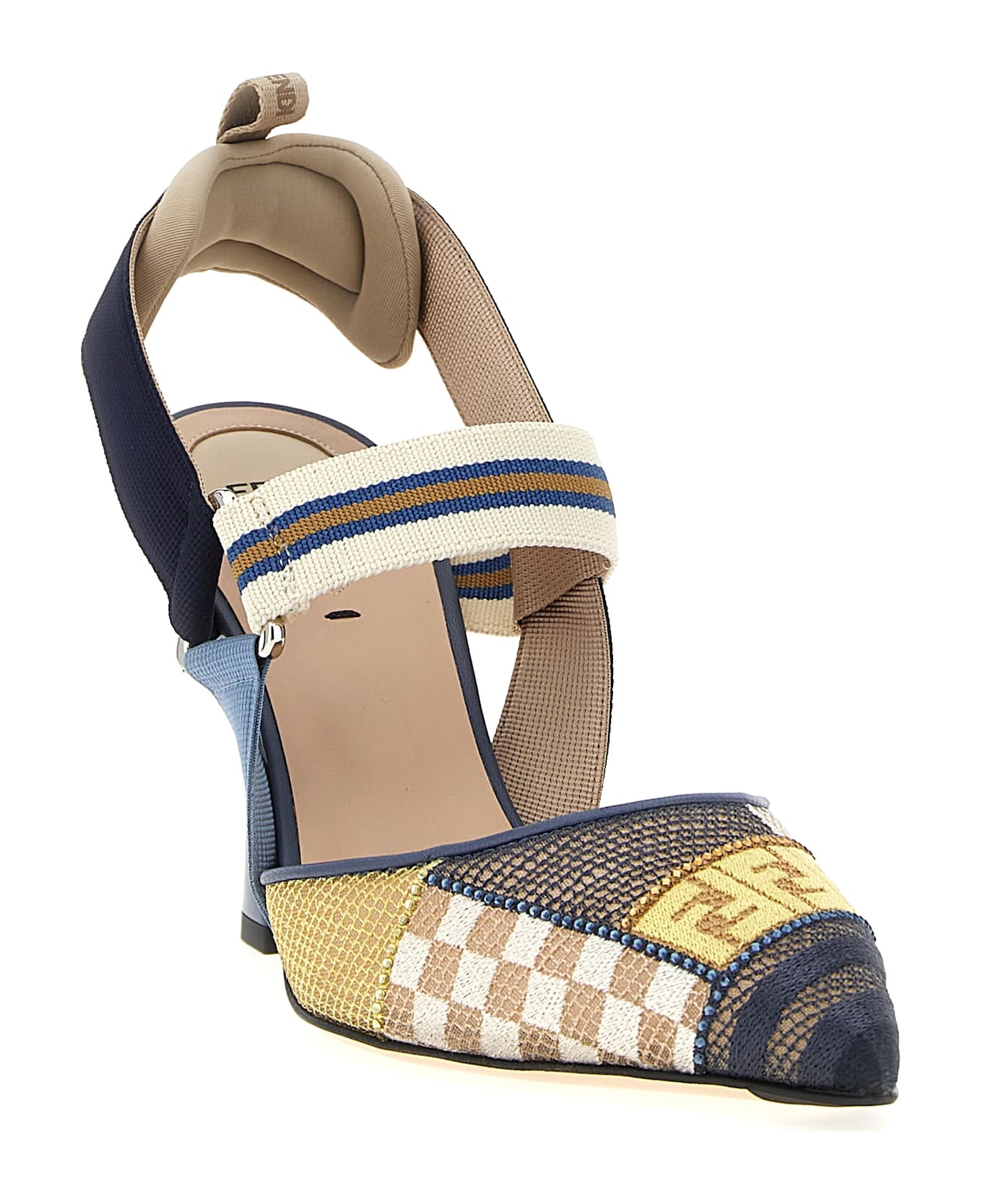 Fendi 'colibrì' Slingback - Multicolor