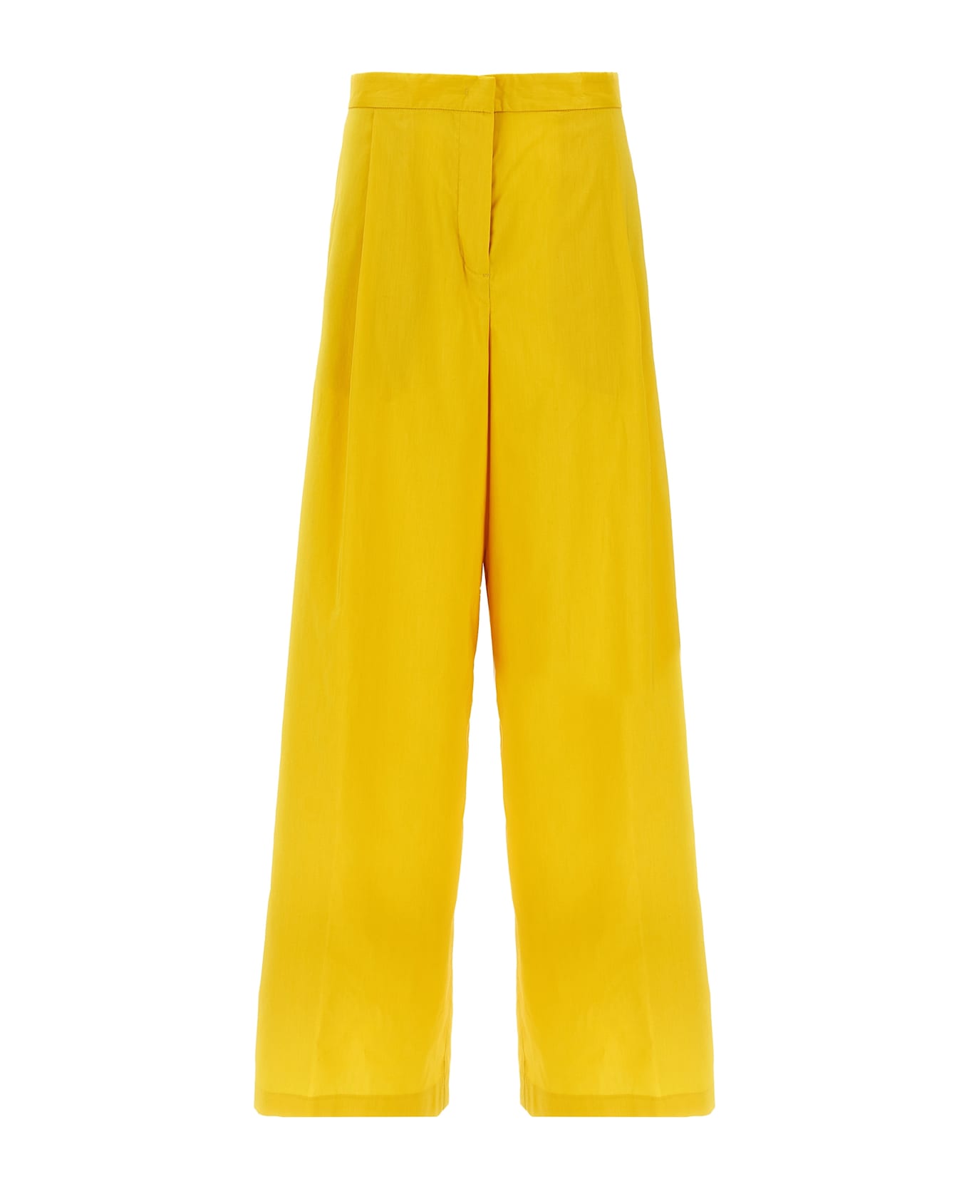 Fabiana Filippi Cotton Trousers - Yellow