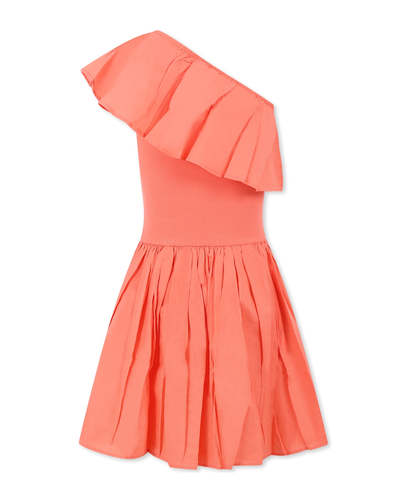 Molo Pink Dress For Girl - Pink