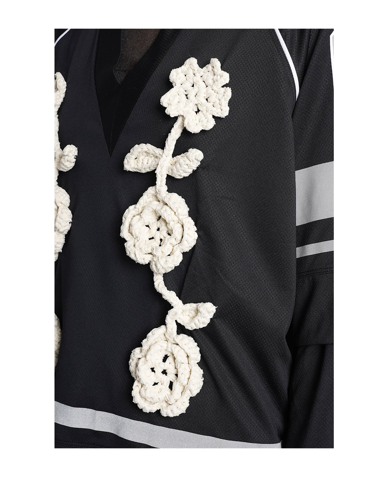 Ganni In Black Polyamide - BLACK