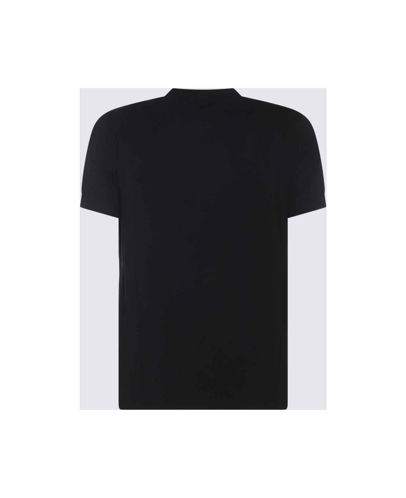 Giorgio Armani Black Viscose T-shirt - Black