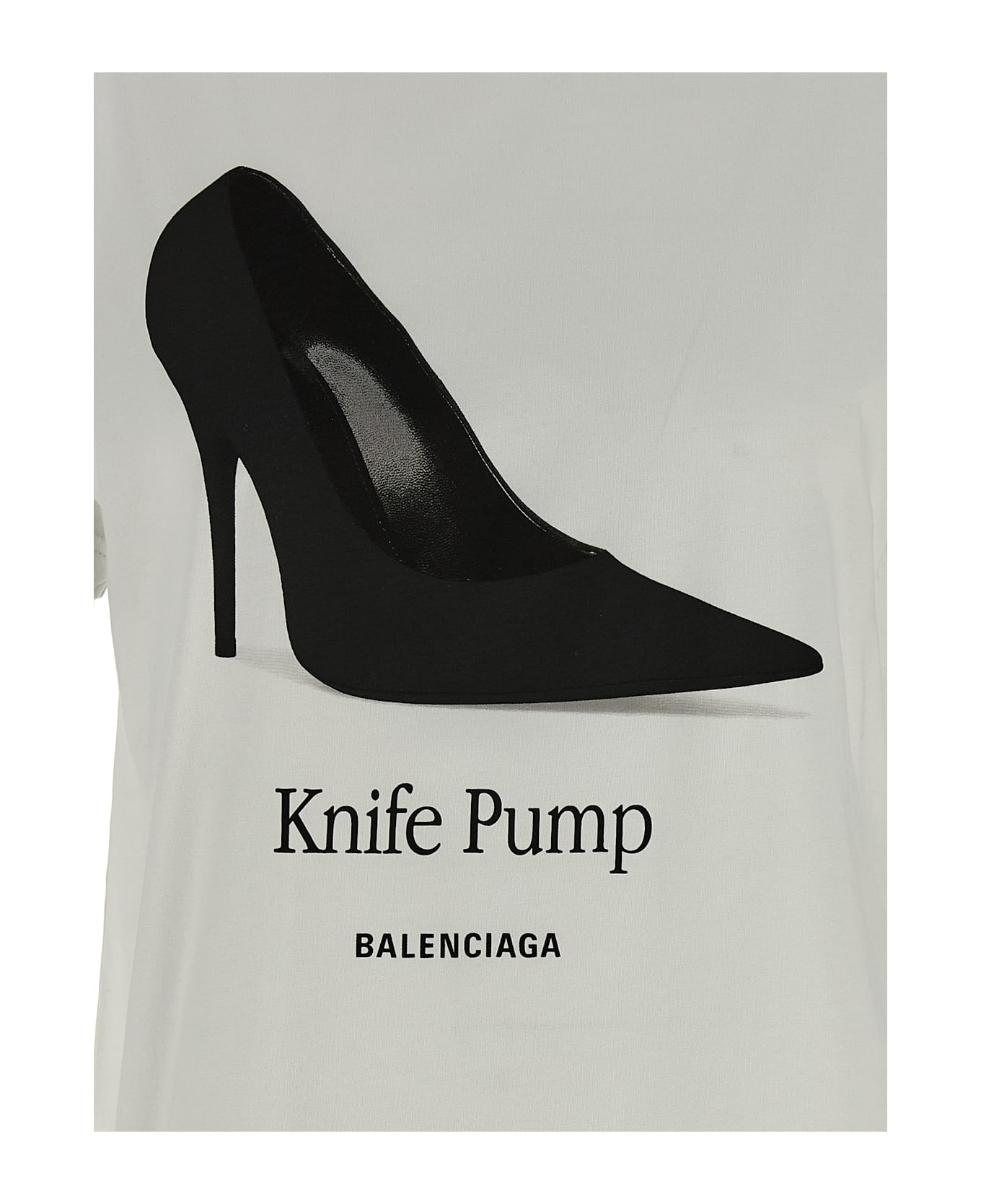 Balenciaga 'knife Pump' T-shirt | italist