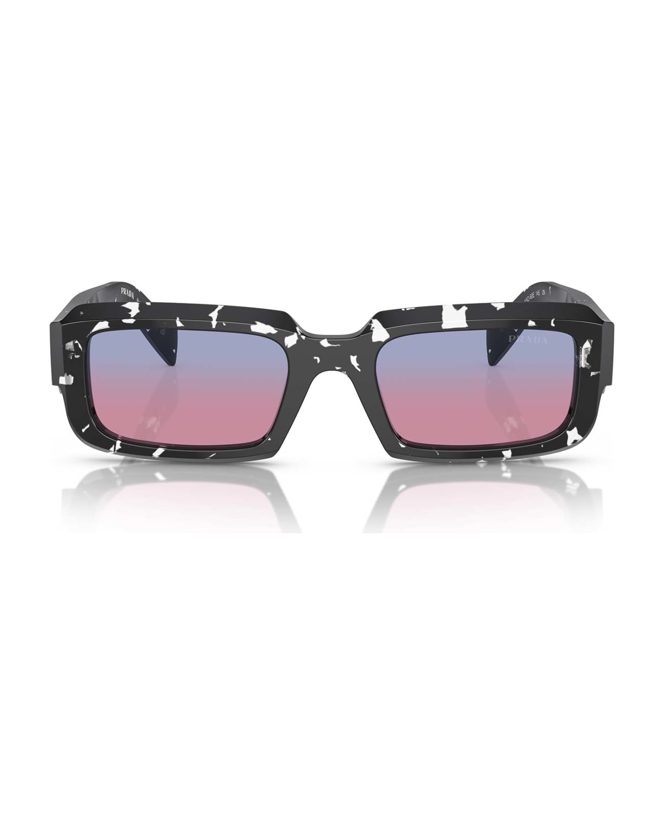 Prada Eyewear Pr 27zs Black Crystal Tortoise Sunglasses - Black Crystal Tortoise