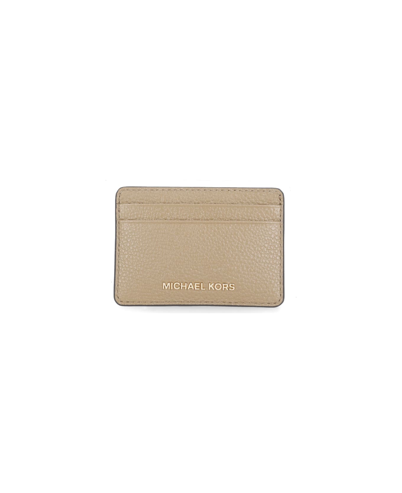 Michael Kors Jet Set Card Holder - BEIGE