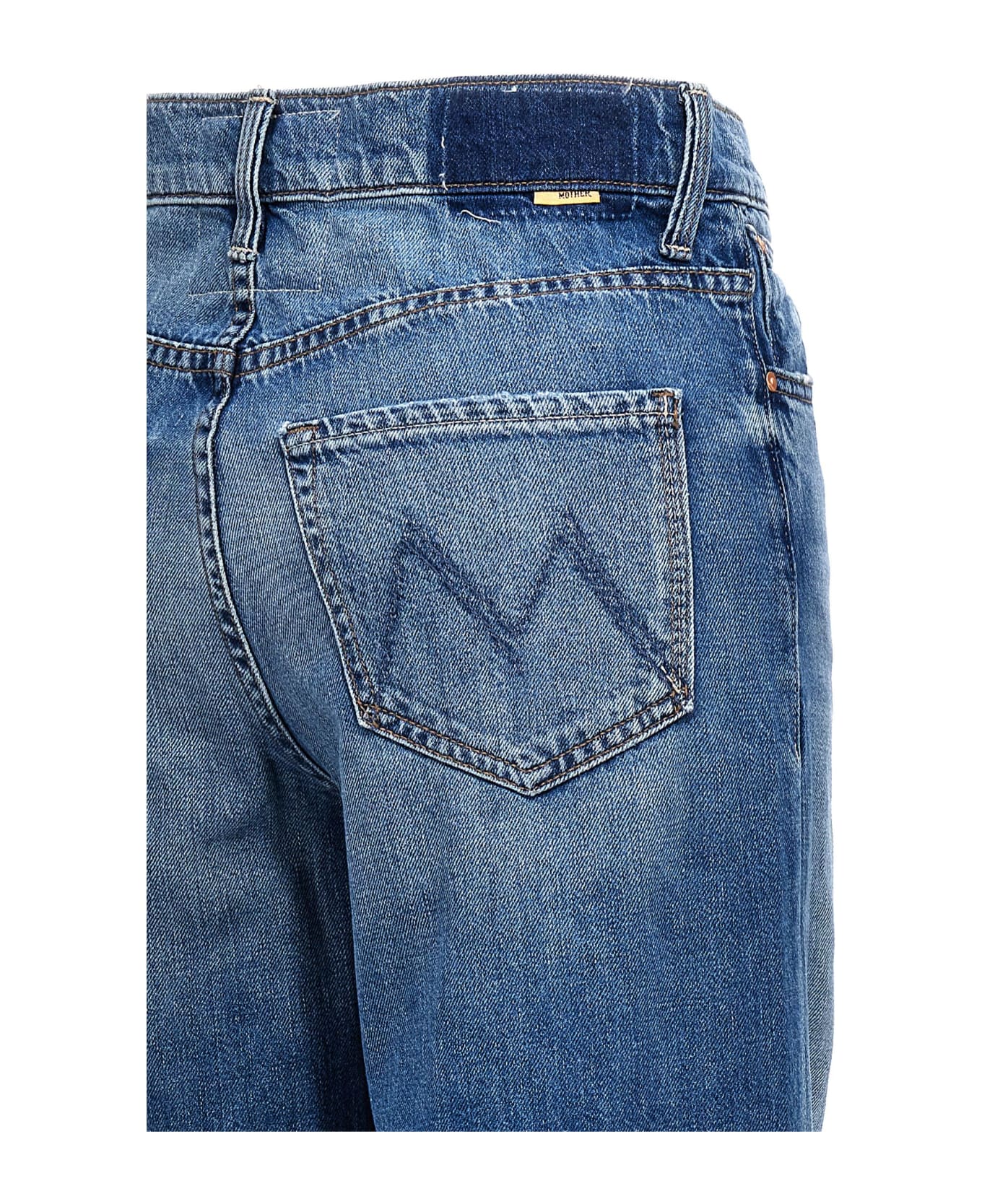 Mother 'the Ditcher Roller Sneak' Jeans - Blu denim