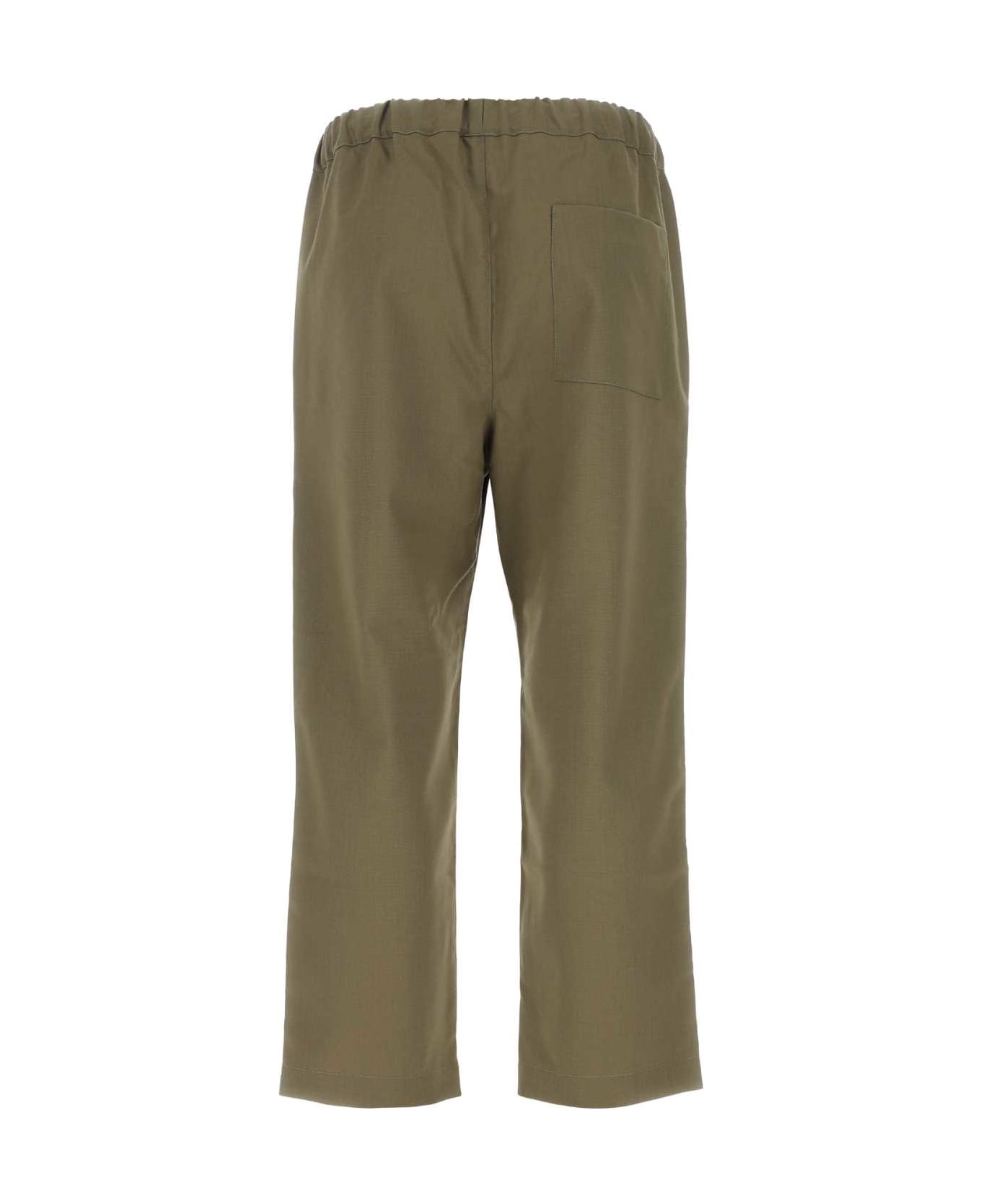 OAMC Military Green Wool Pant - Brown ボトムス