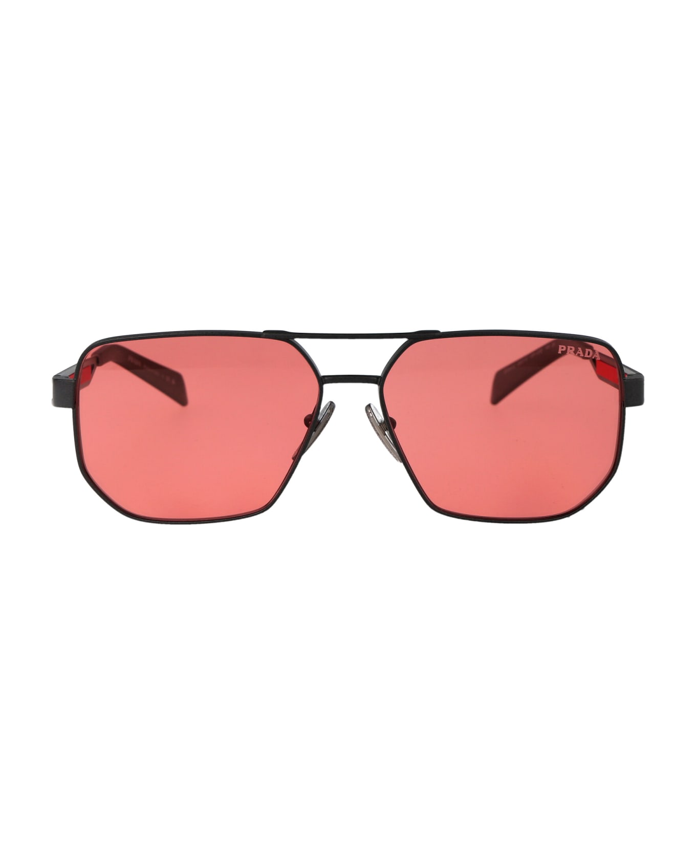 Prada Linea Rossa 0ps 51zs Sunglasses - 15P20B Matte Grey