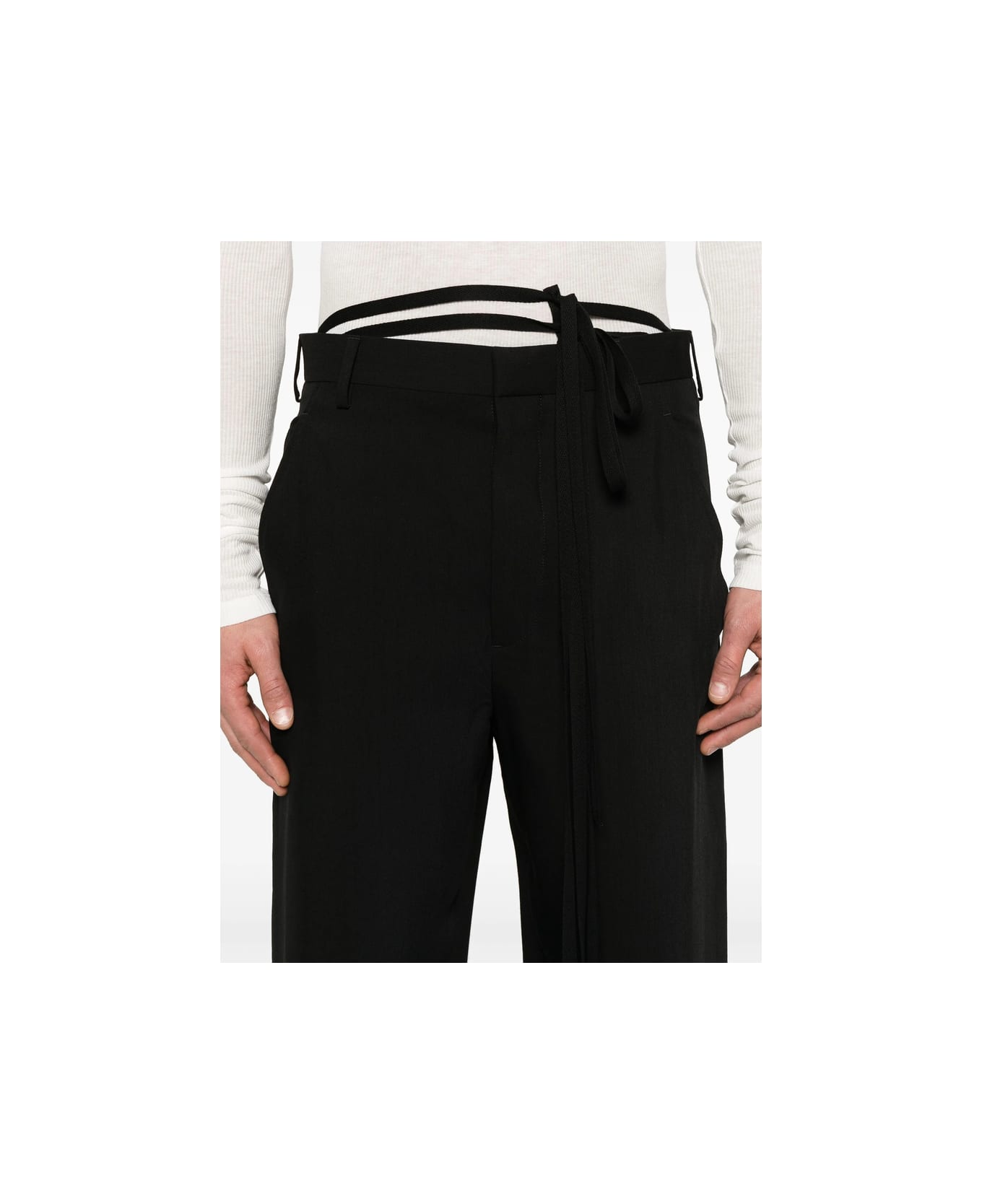 Ann Demeulemeester Pant - BLACK