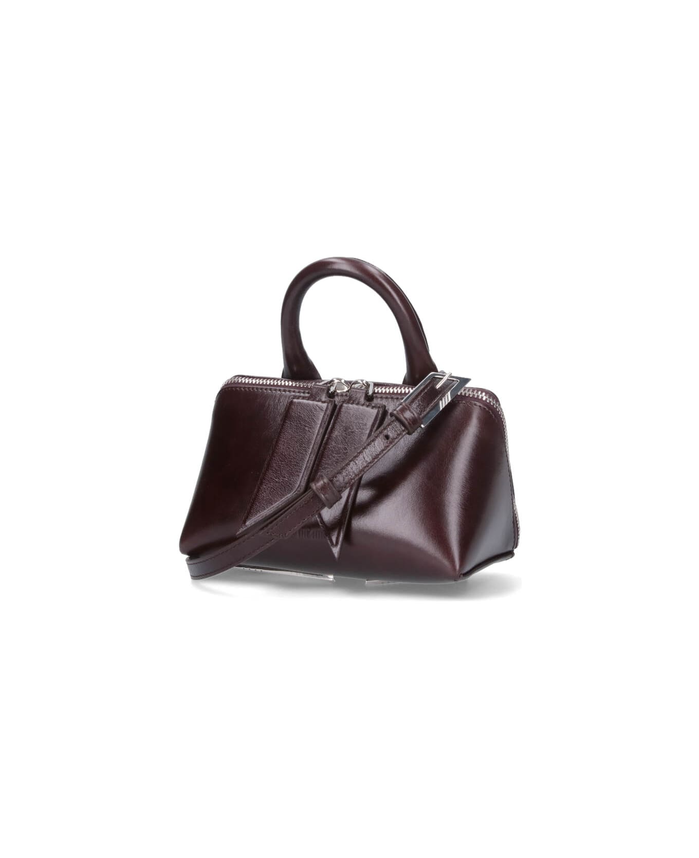 The Attico 
friday
 Mini Bag - Dark Brown