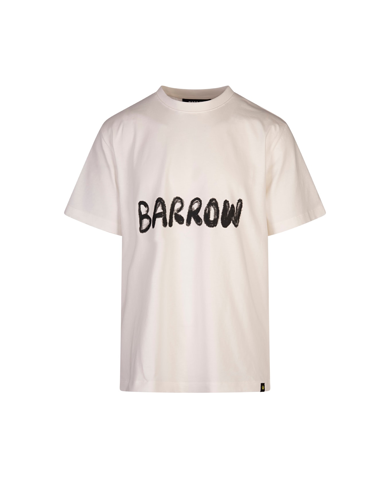 Barrow Graffiti T-shirt In White - White