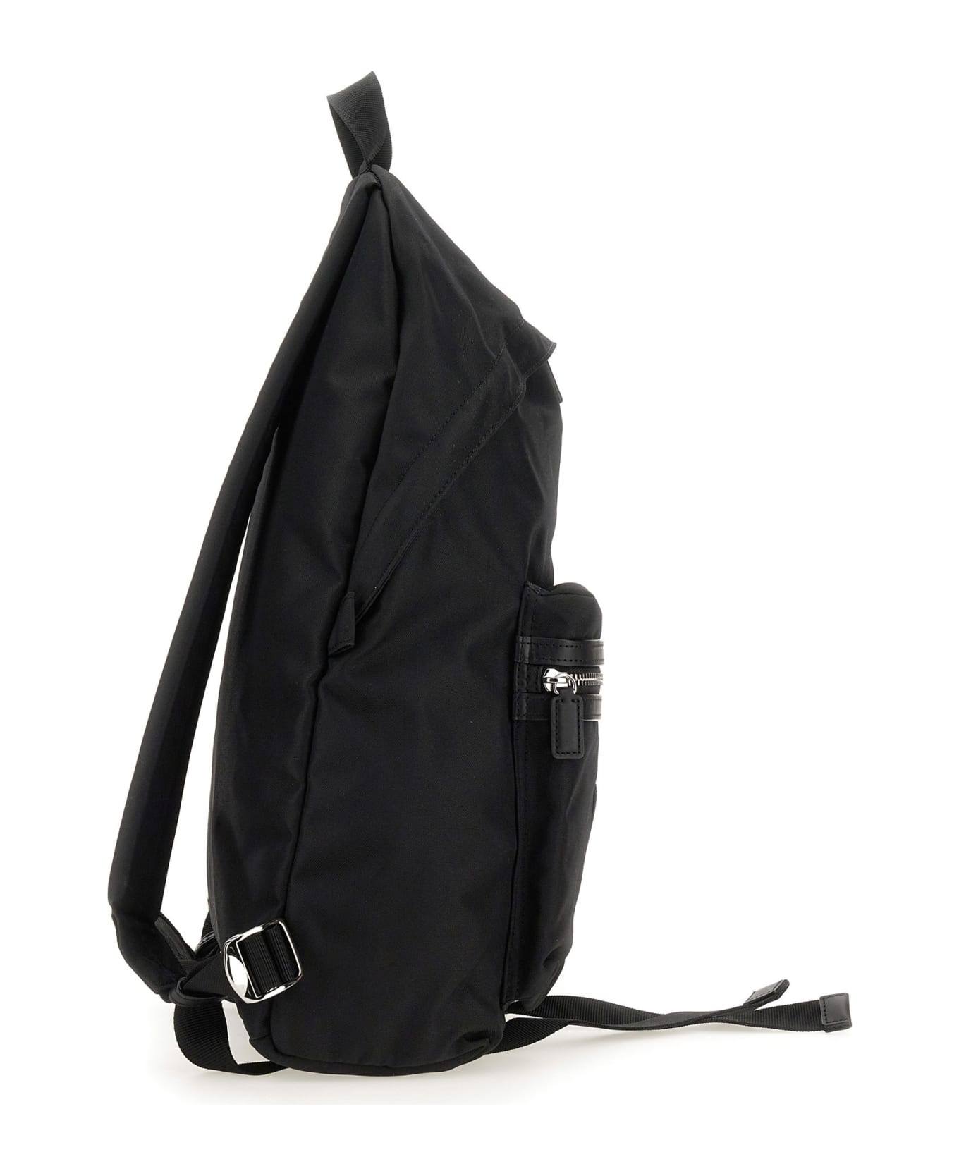 Kenzo Logo Patch Backpack - Noir