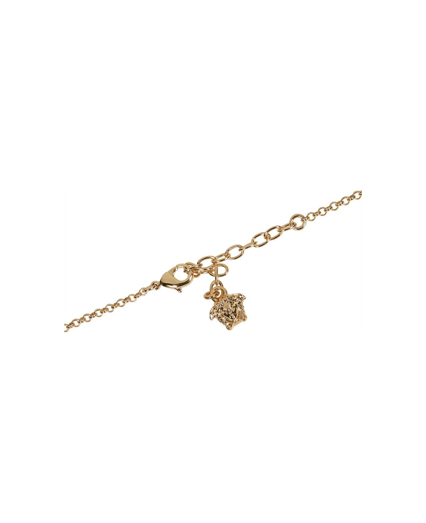 Versace Decorative Pendant Necklace - Gold