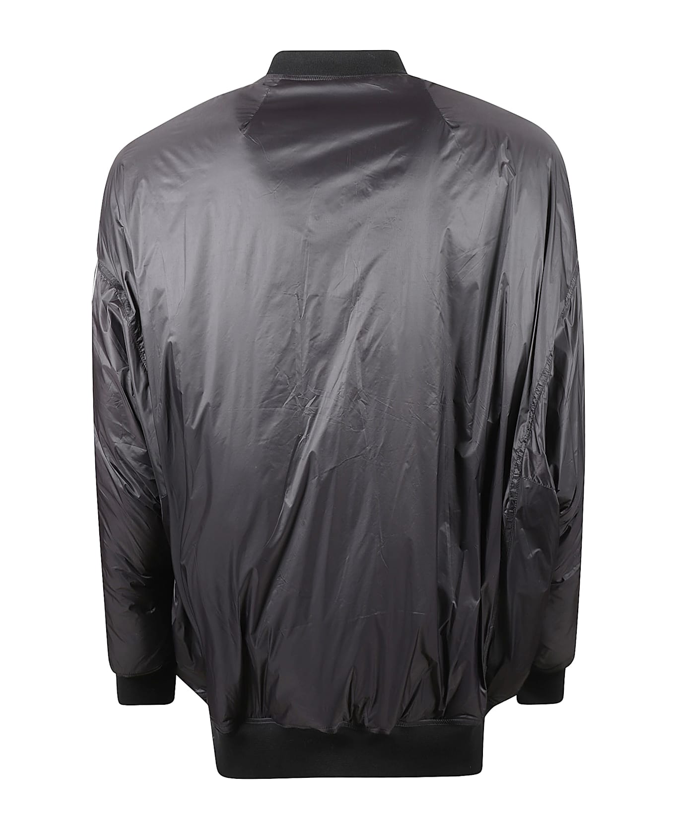 Rick Owens Long Zip Bomber - Black ジャケット