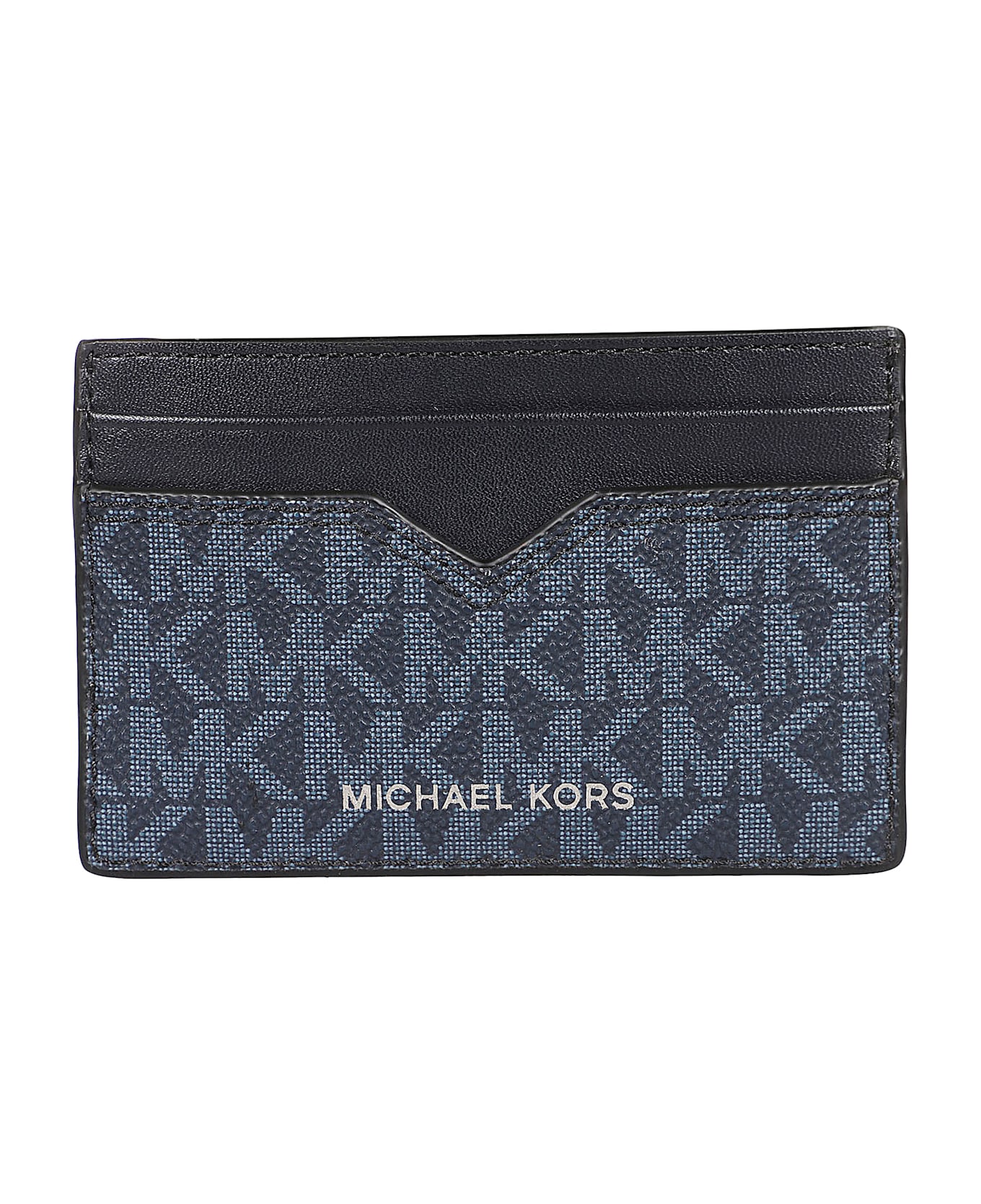 Michael Kors Hudson Credit Card Holder - Admiral Blue/pale Blue