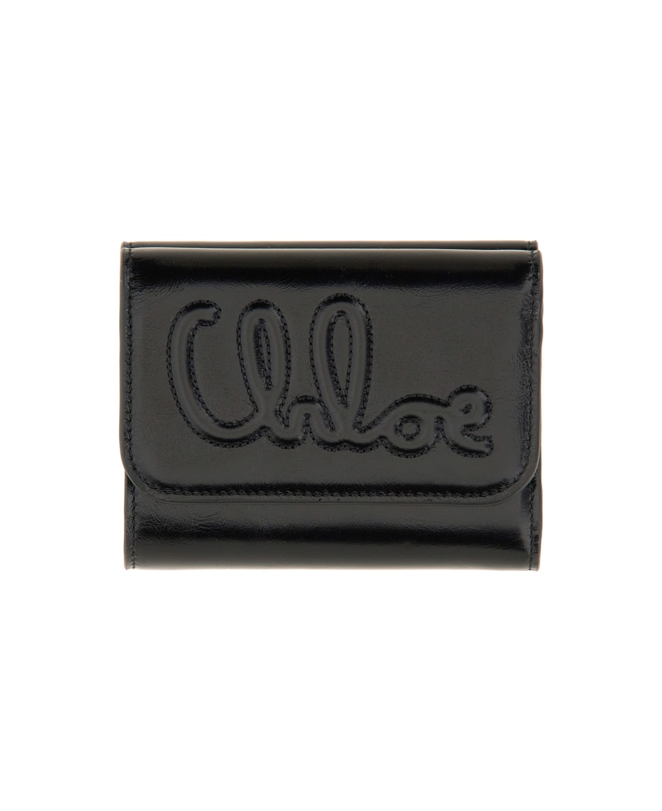 Chloé Trifold Wallet C Small - Black