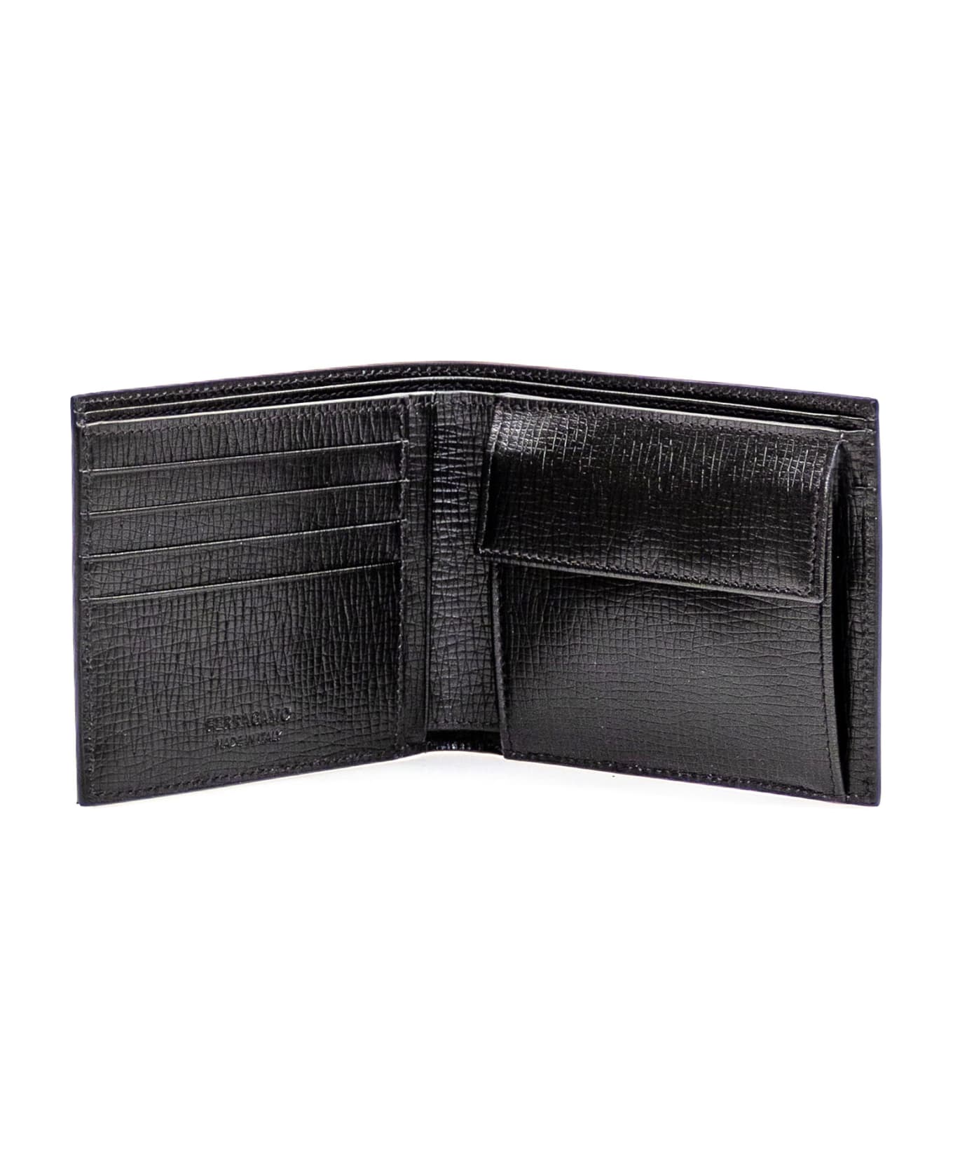 Ferragamo Leather Wallet - NERO