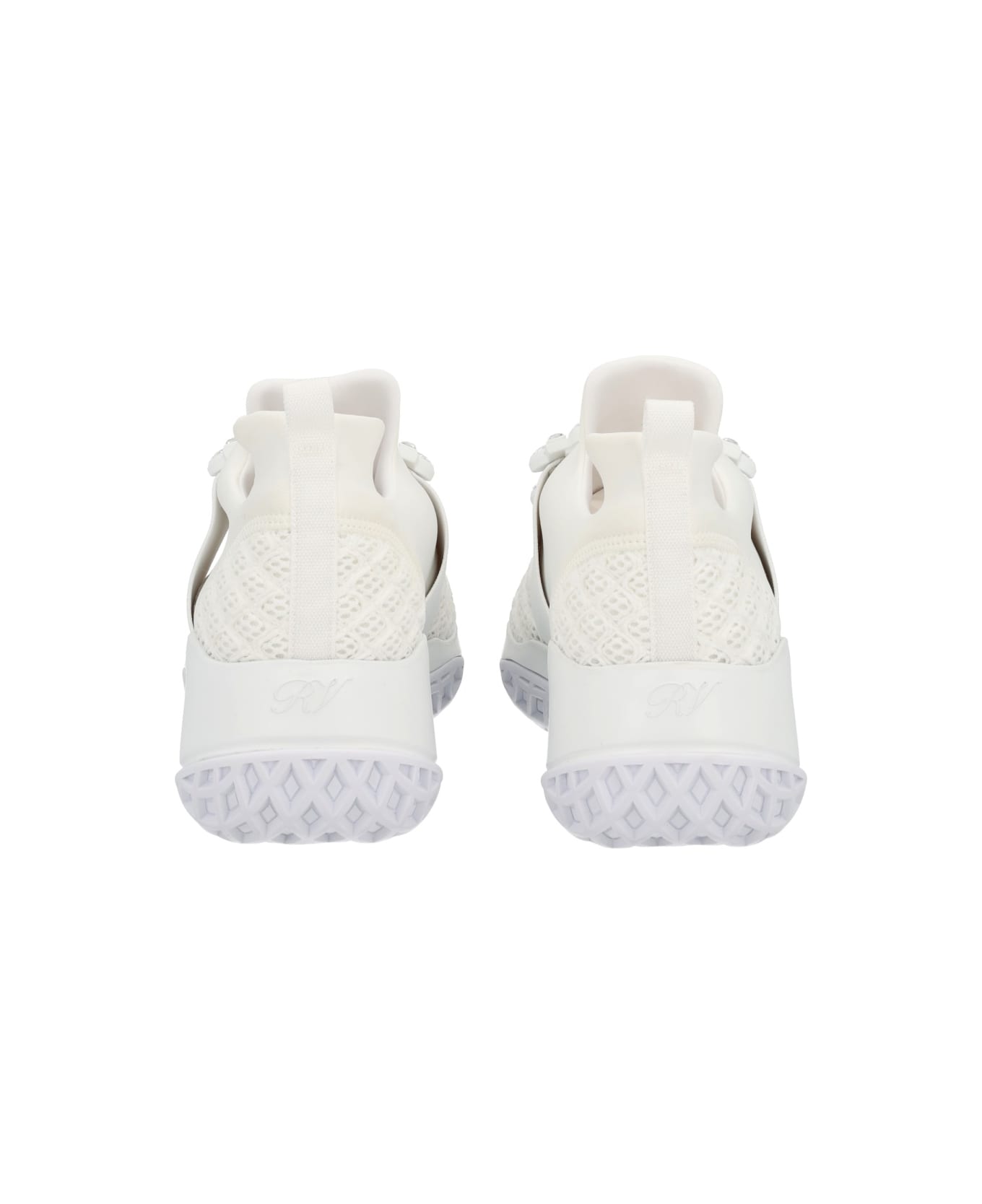 Roger Vivier "viv
run" Sneaker - WHITE