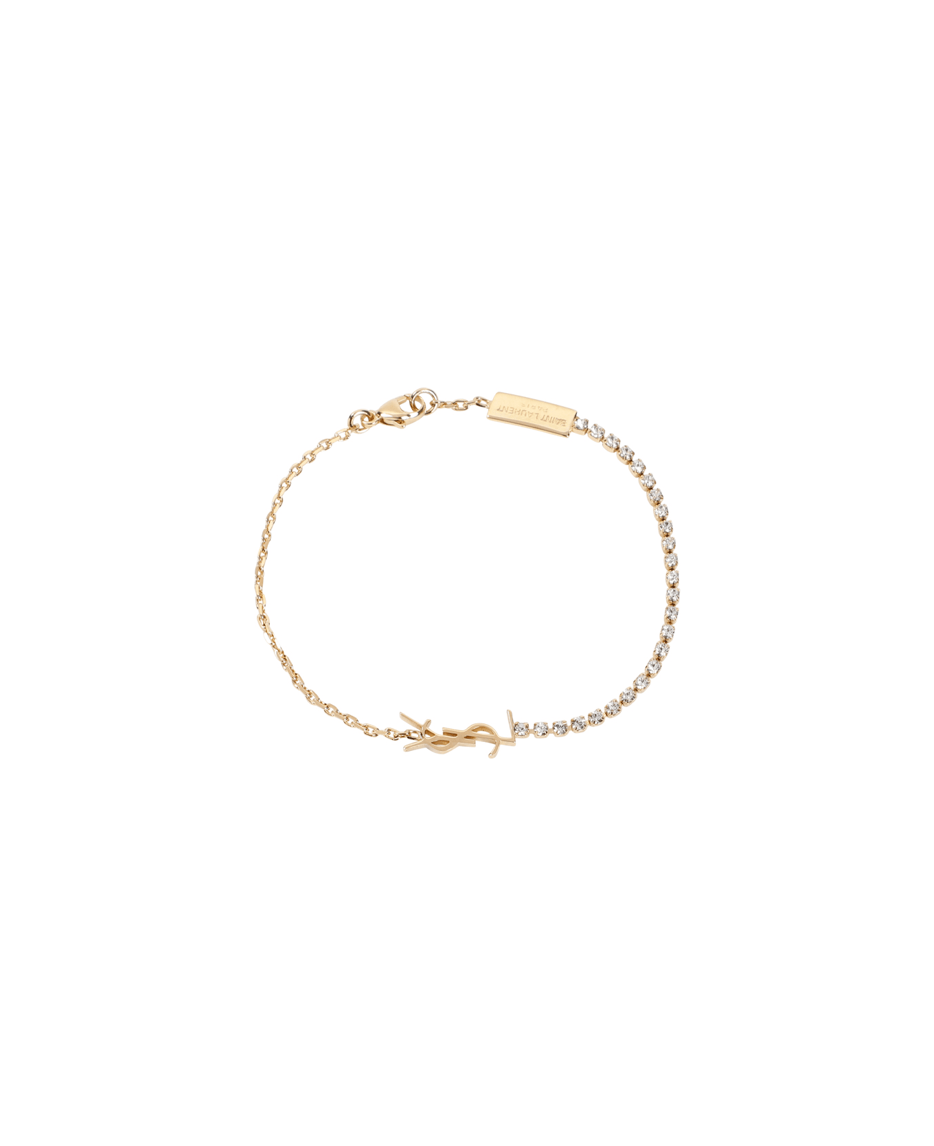 Saint Laurent Bracelet - Dore Crystal