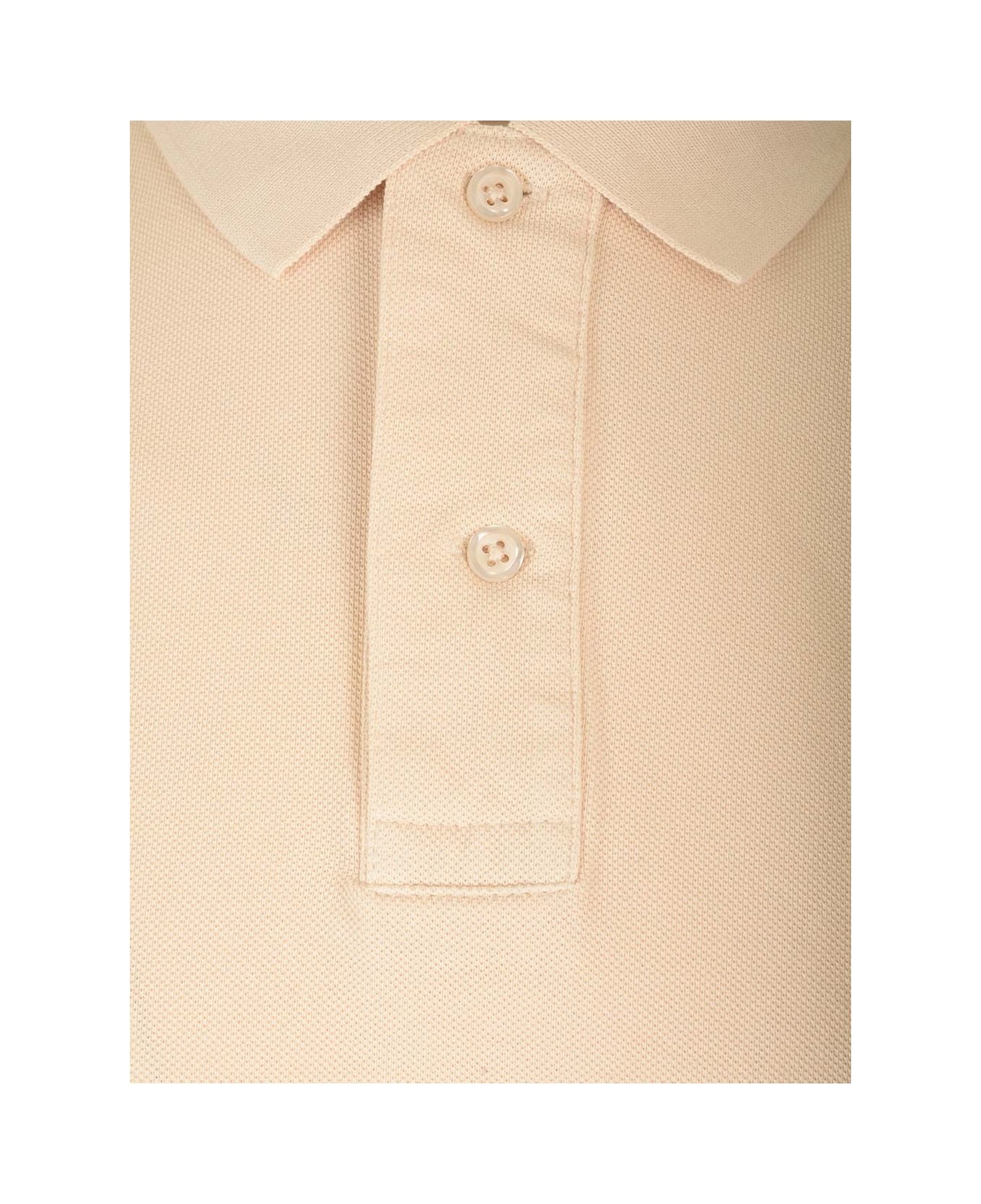 Isabel Marant "afko" Polo Shirt - Beige