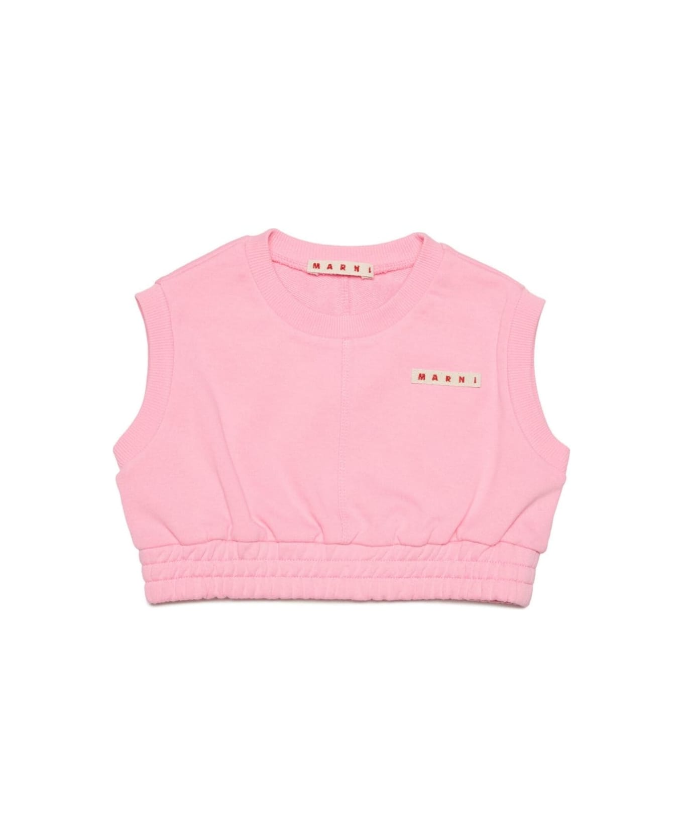 Marni Felpa Smanicata - Pink ニットウェア＆スウェットシャツ