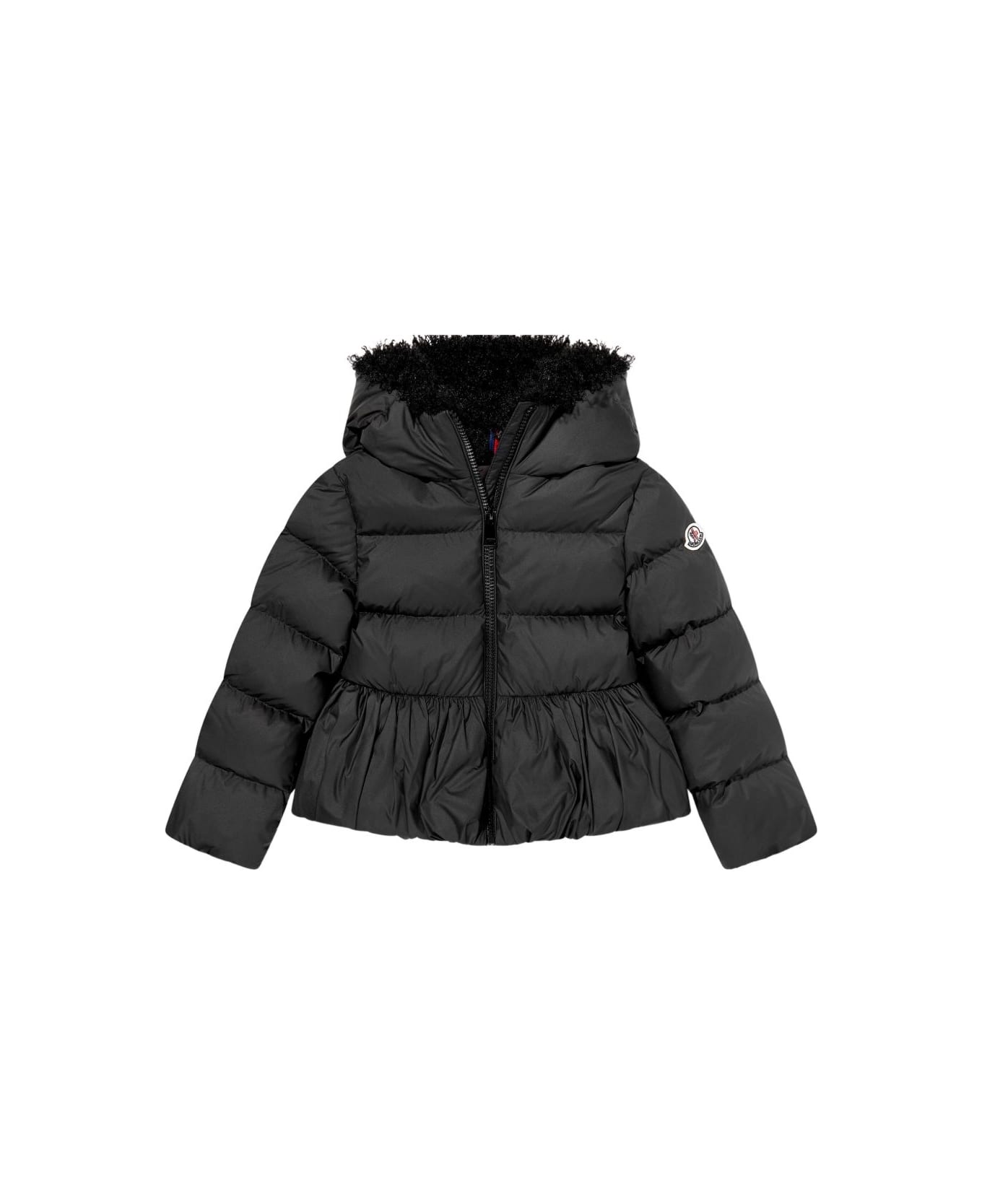 Moncler Enfant Hooded Jacket - Black