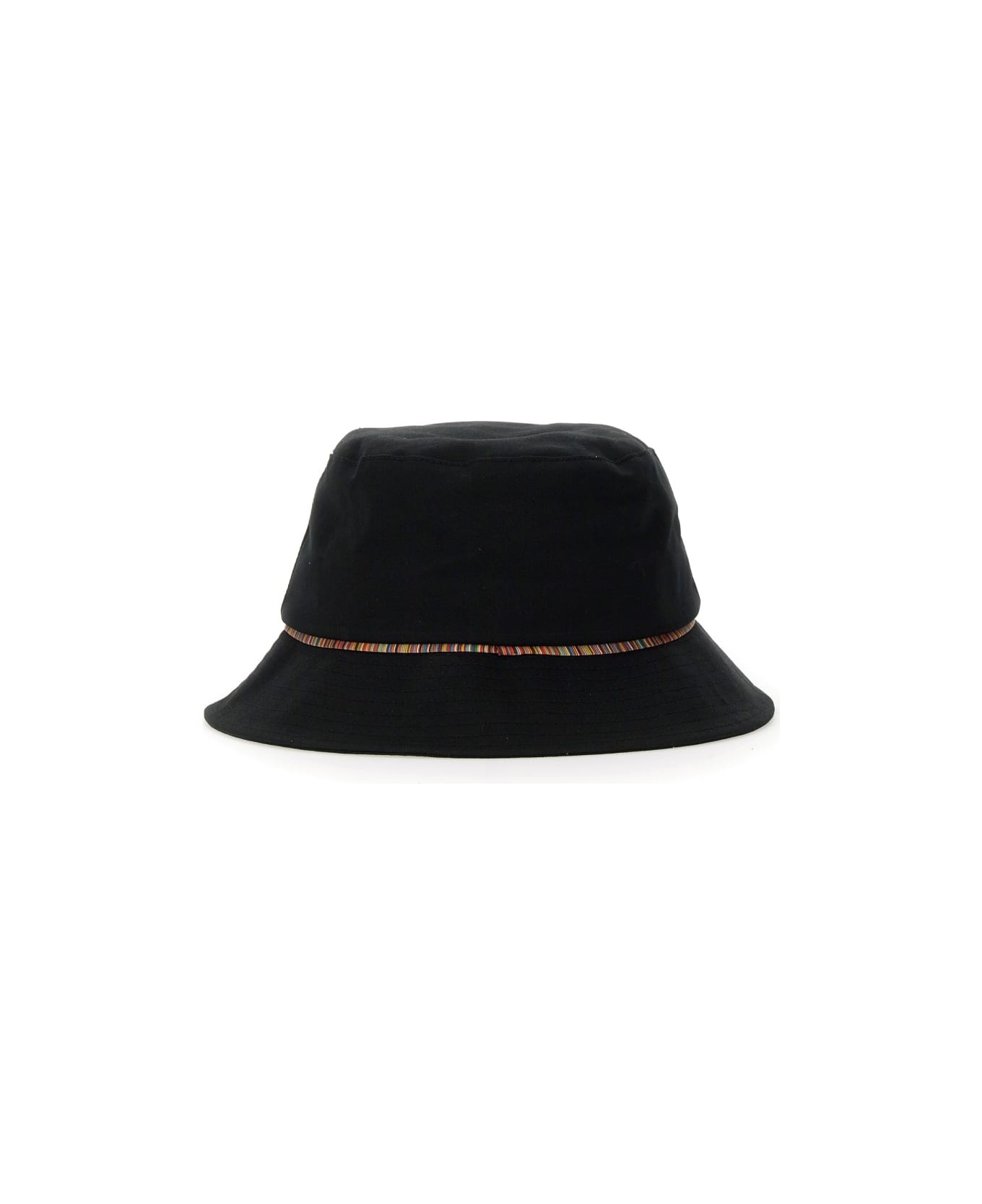 Paul Smith Bucket Hat With Logo - BLACK