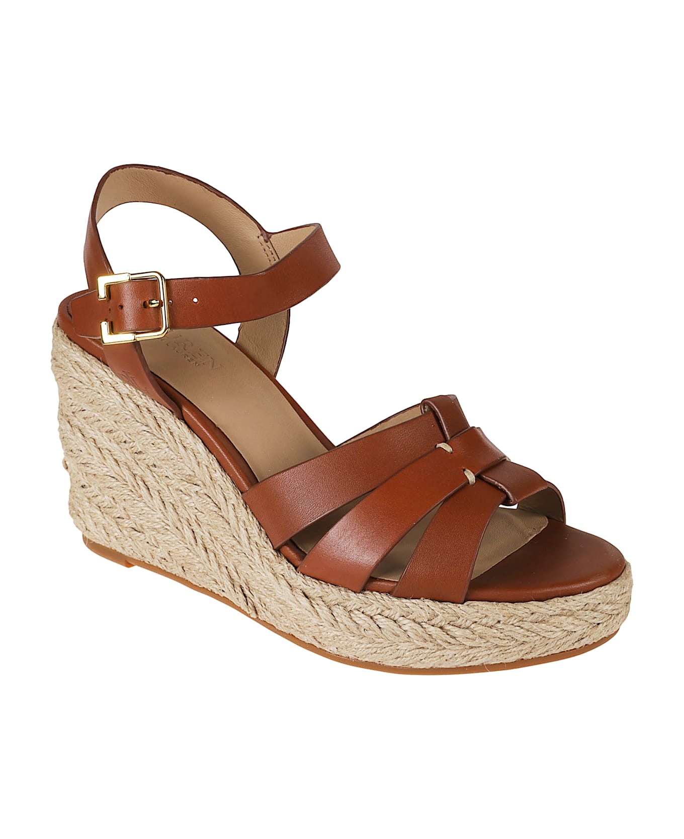 Ralph Lauren Soffia Platform Espadrillas - Lauren Tan