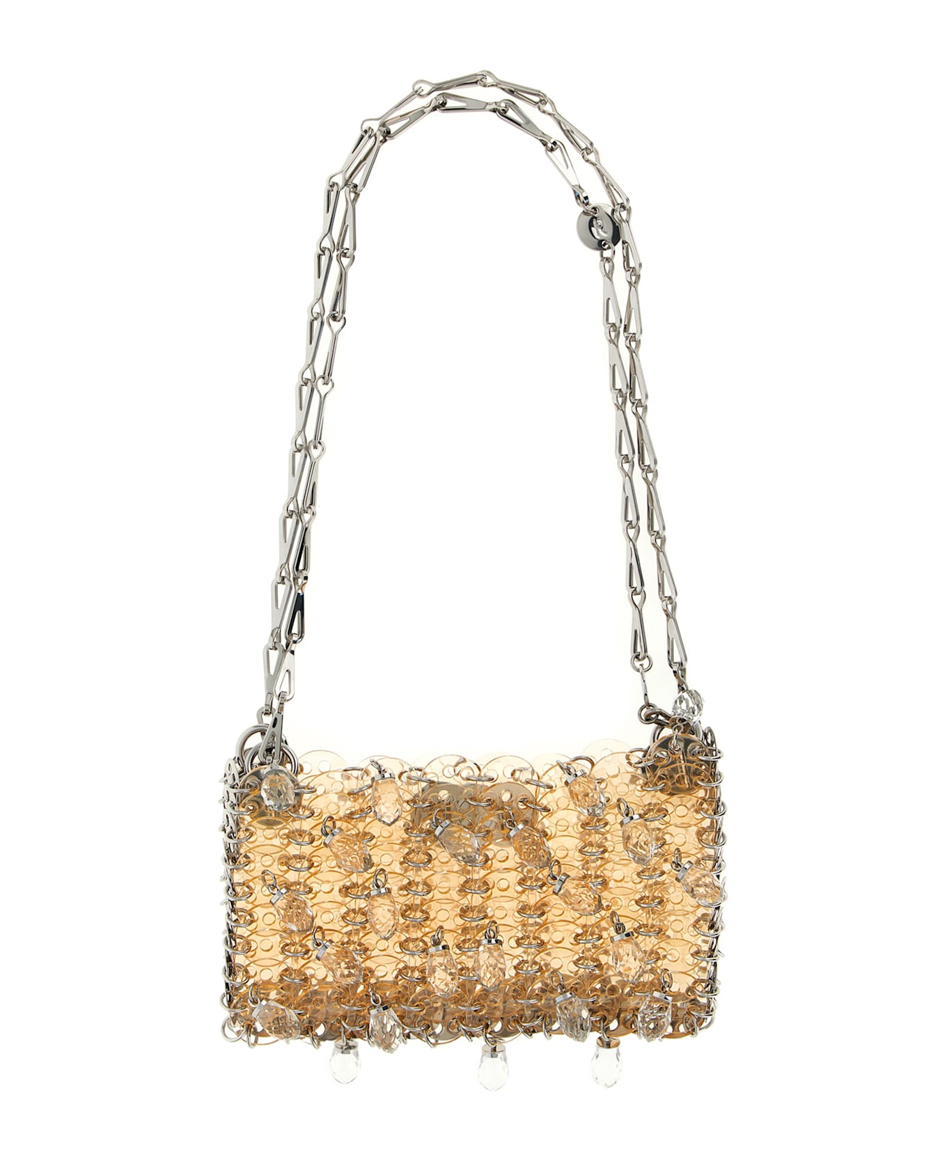 Paco Rabanne 
1969 Nano Crystal Resin
 Shoulder Bag - Pink