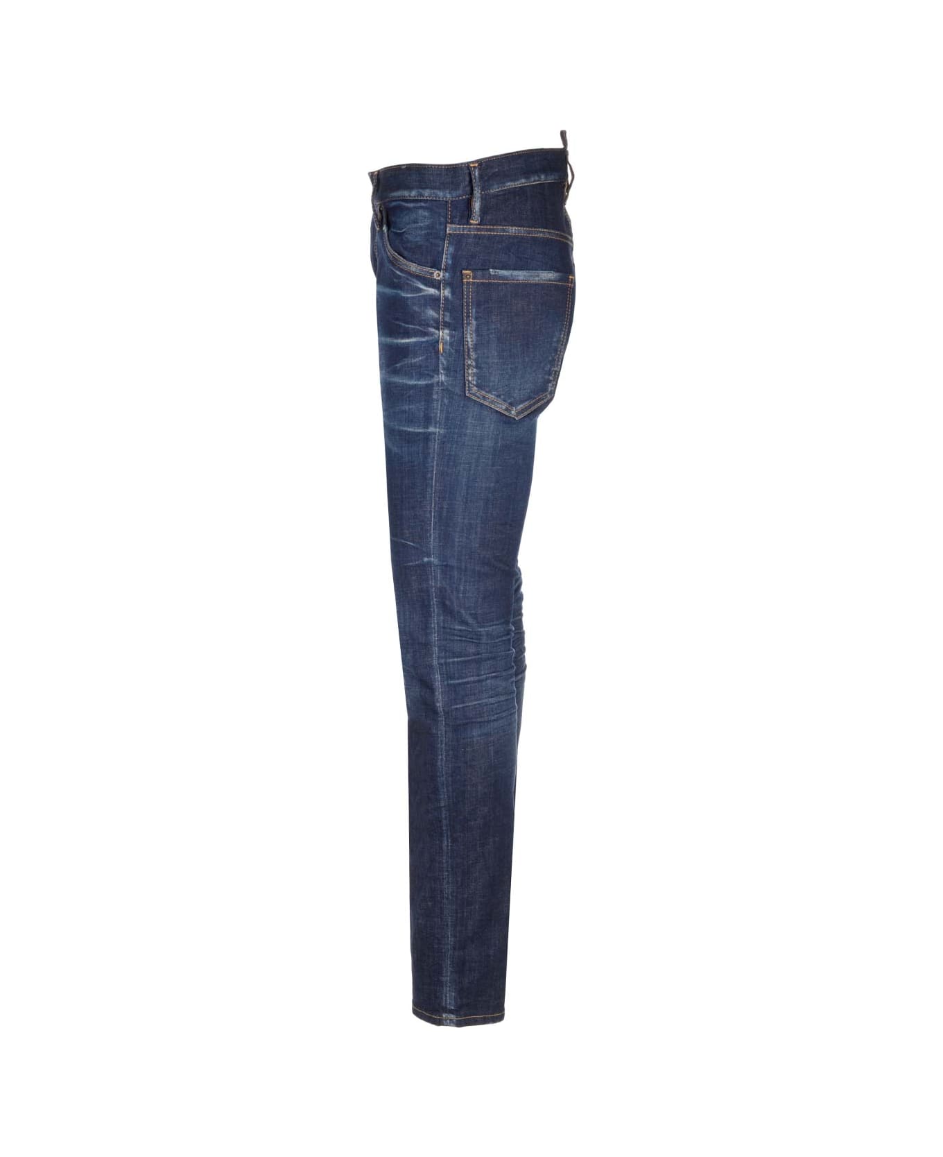 Dsquared2 Dark Wash 'cool Guy' Jeans - Navy Blue