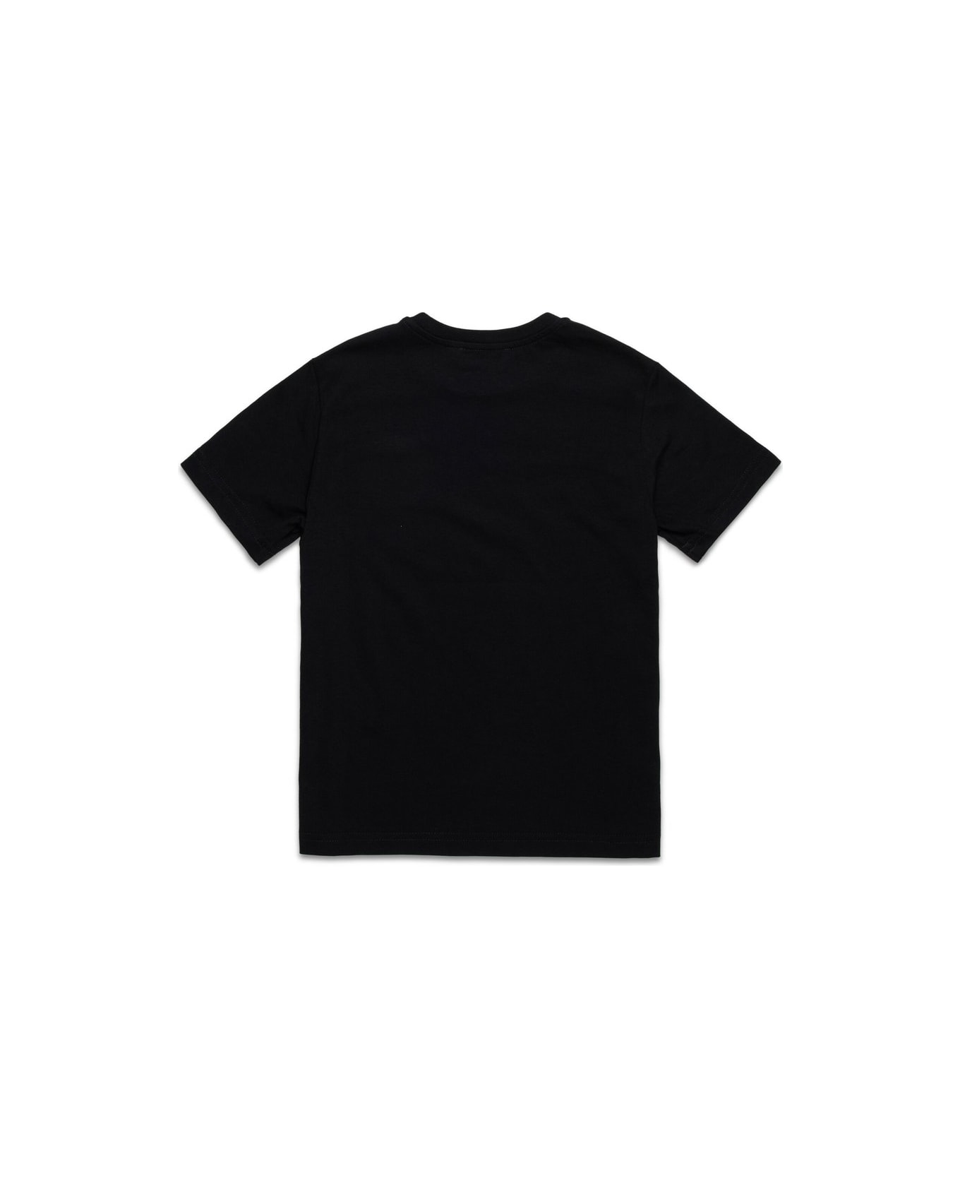 Dsquared2 Logo Detailed Crewneck T-shirt - Black